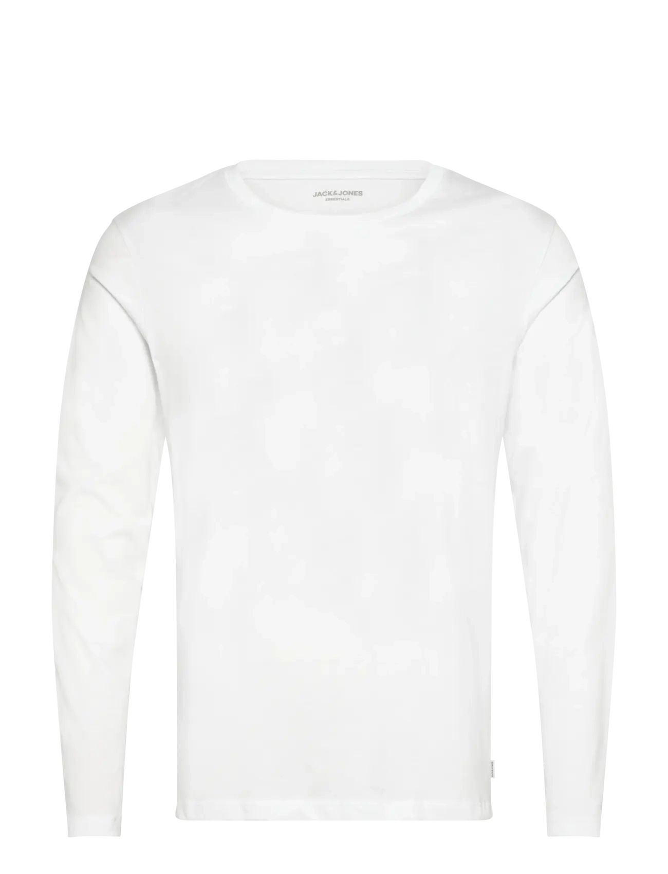 Jack & Jones JJEORGANIC BASIC TEE LS O-NECK NOOS - T-Shirts - WHITE / white