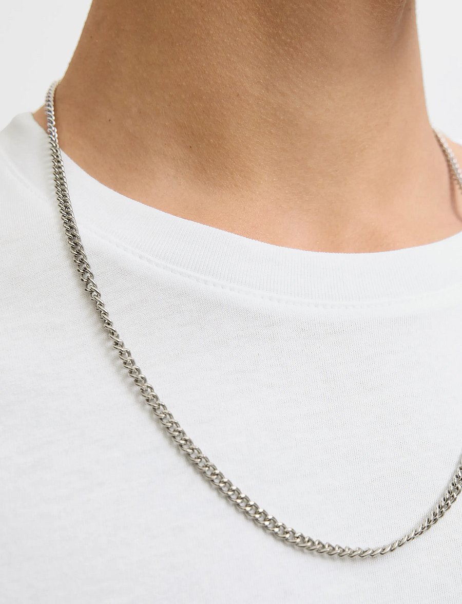 Jack & Jones - JJEORGANIC BASIC TEE LS O-NECK NOOS - pitkähihaiset - white - 2