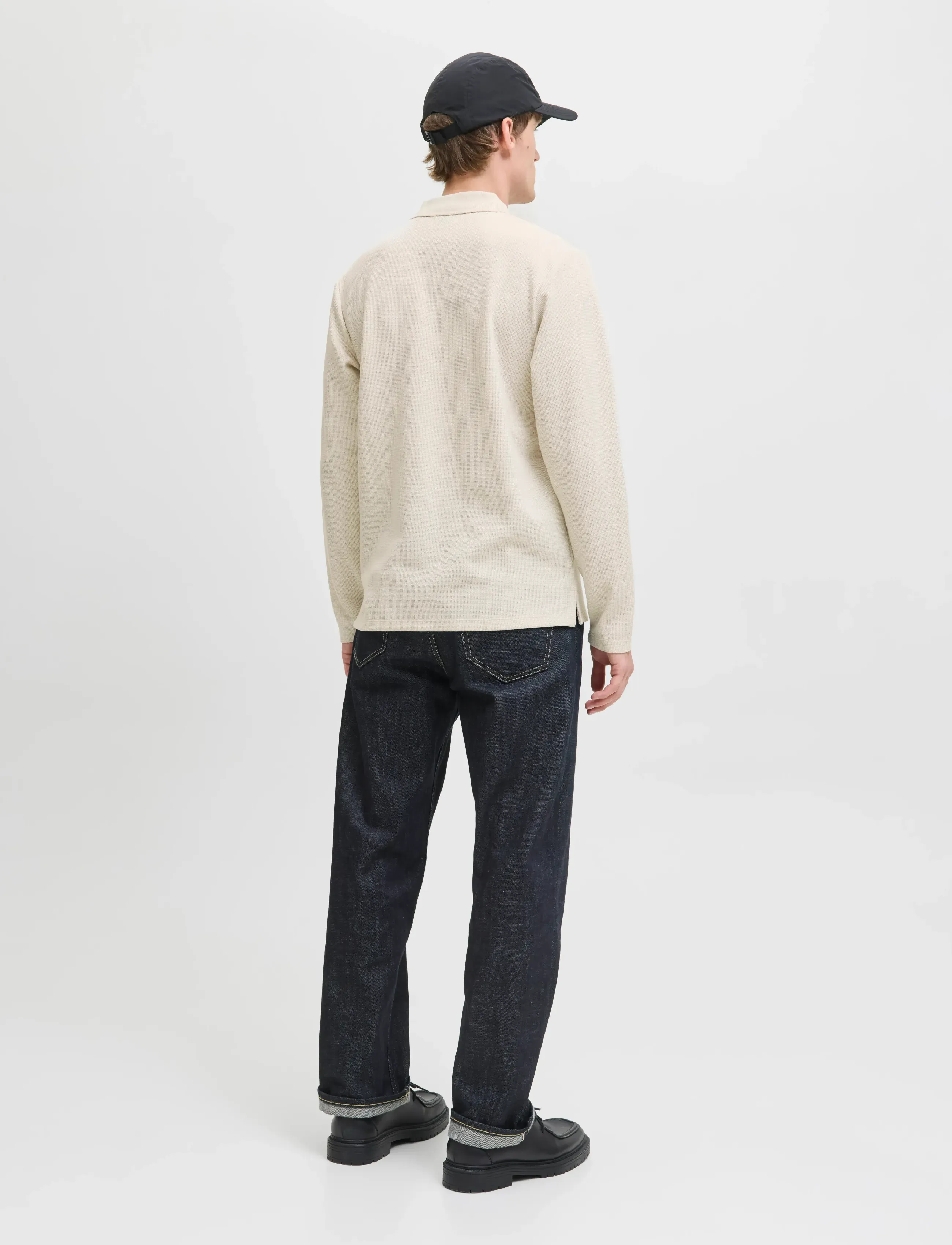 Jack & Jones - JJEAUSTIN POLO LS NOOS - long-sleeved polos - moonbeam - 2