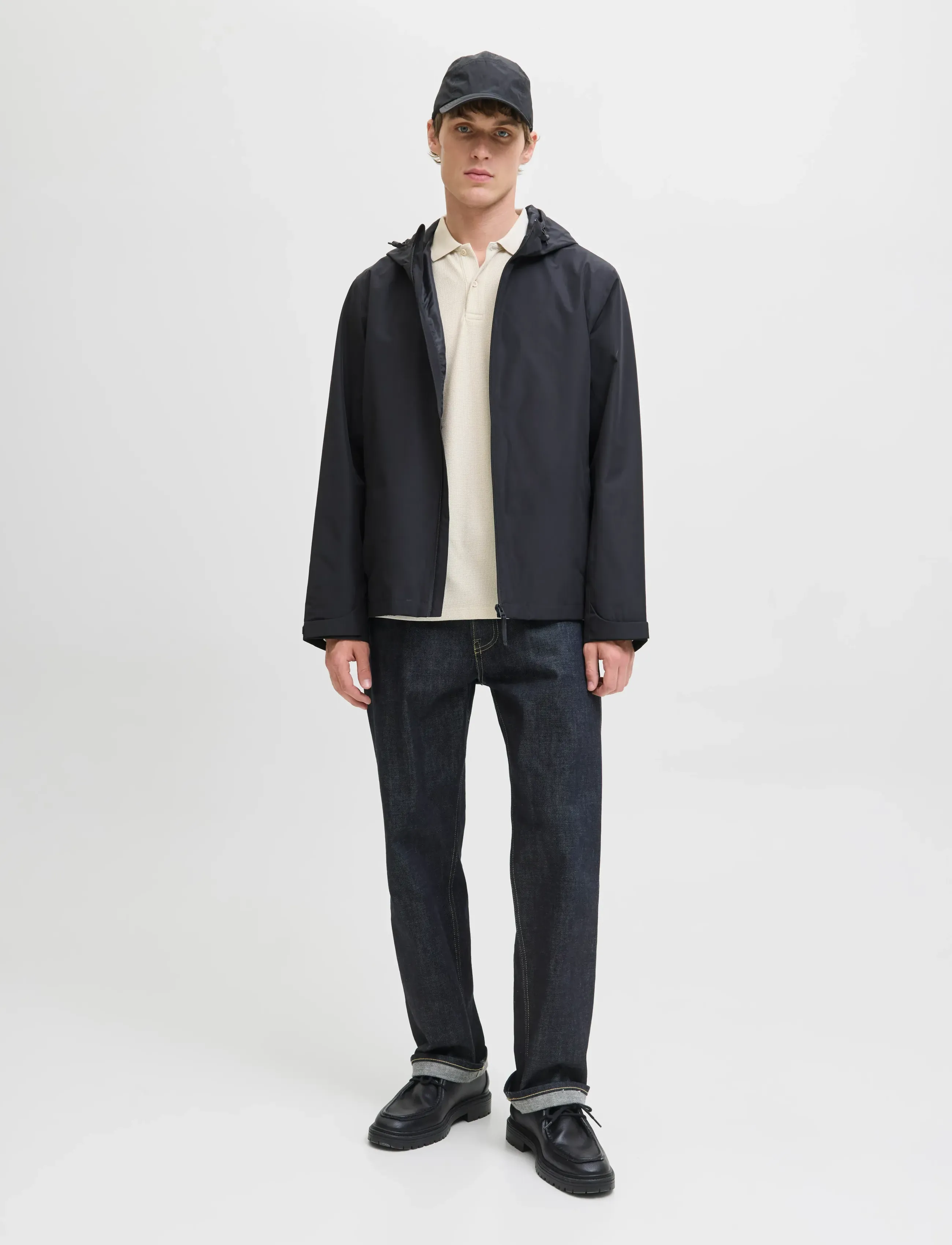 Jack & Jones - JJEAUSTIN POLO LS NOOS - long-sleeved polos - moonbeam - 4