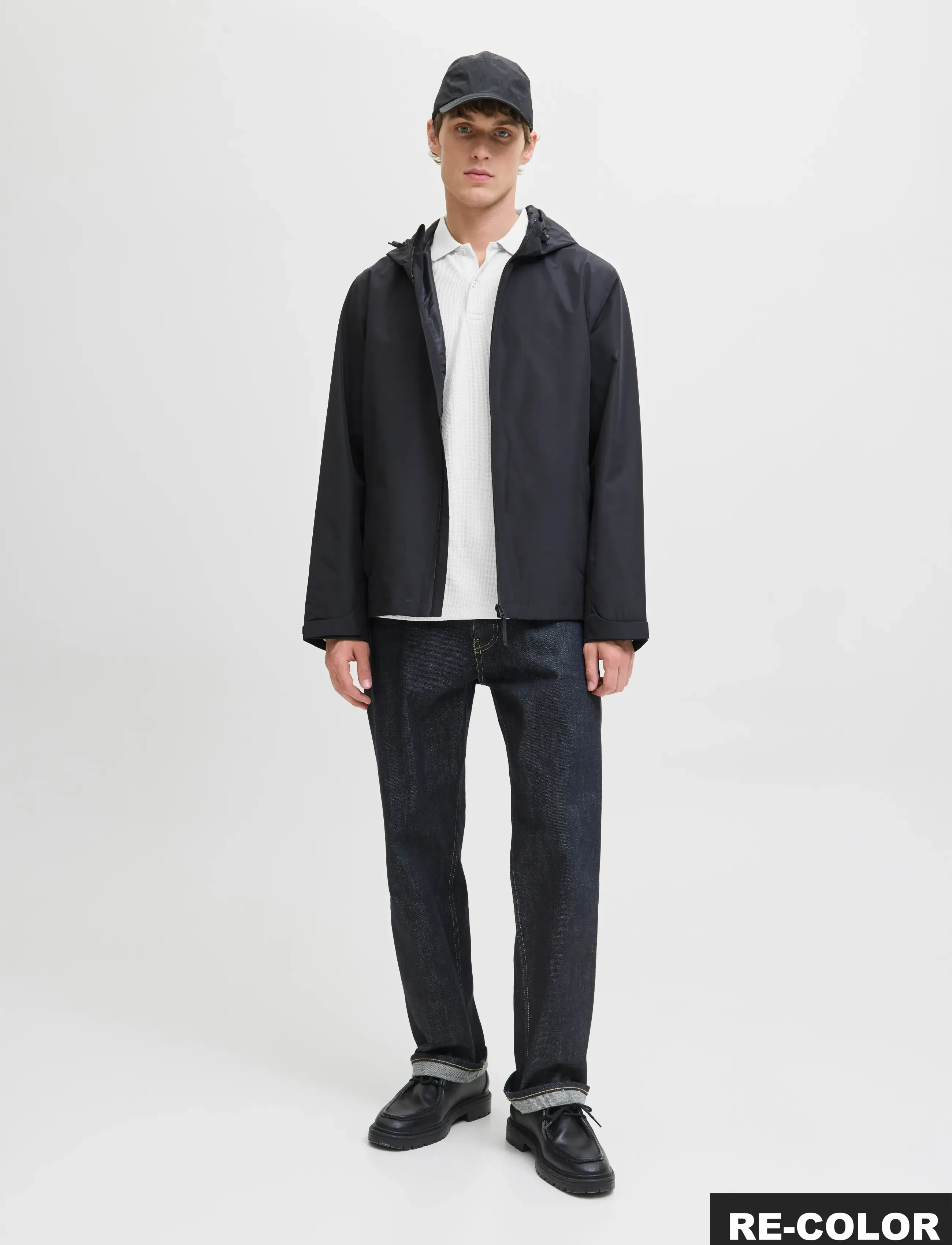 Jack & Jones - JJEAUSTIN POLO LS NOOS - långärmade pikéer - white - 3
