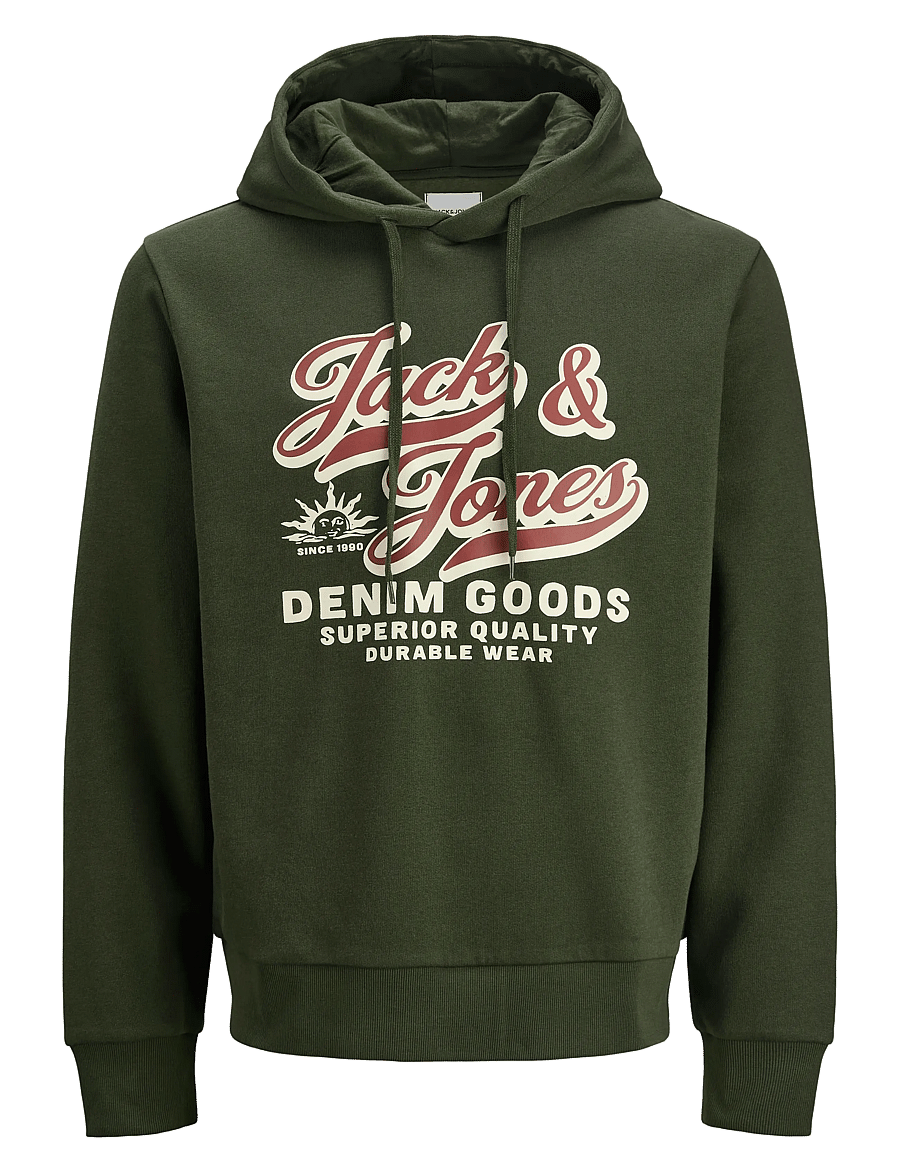 Jack & Jones - JJELOGO SWEAT HOOD 2 COL 25/26 NOOS - kapuzenpullover - duffel bag - 1