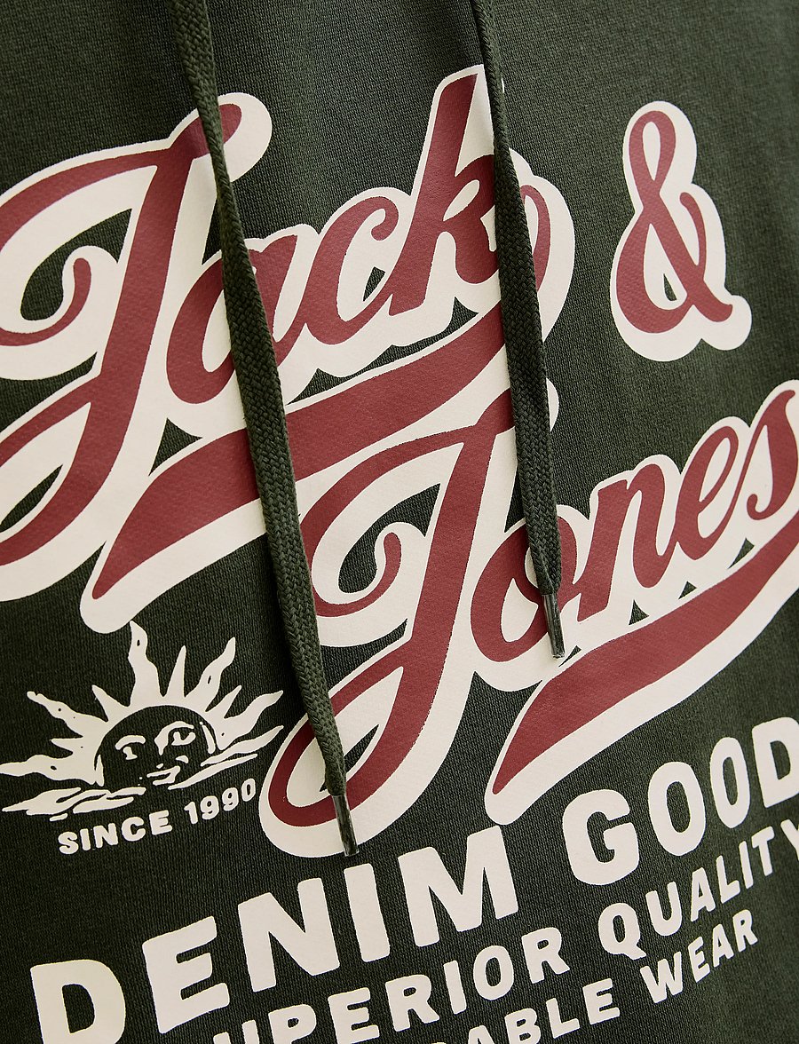 Jack & Jones - JJELOGO SWEAT HOOD 2 COL 25/26 NOOS - kapuzenpullover - duffel bag - 5