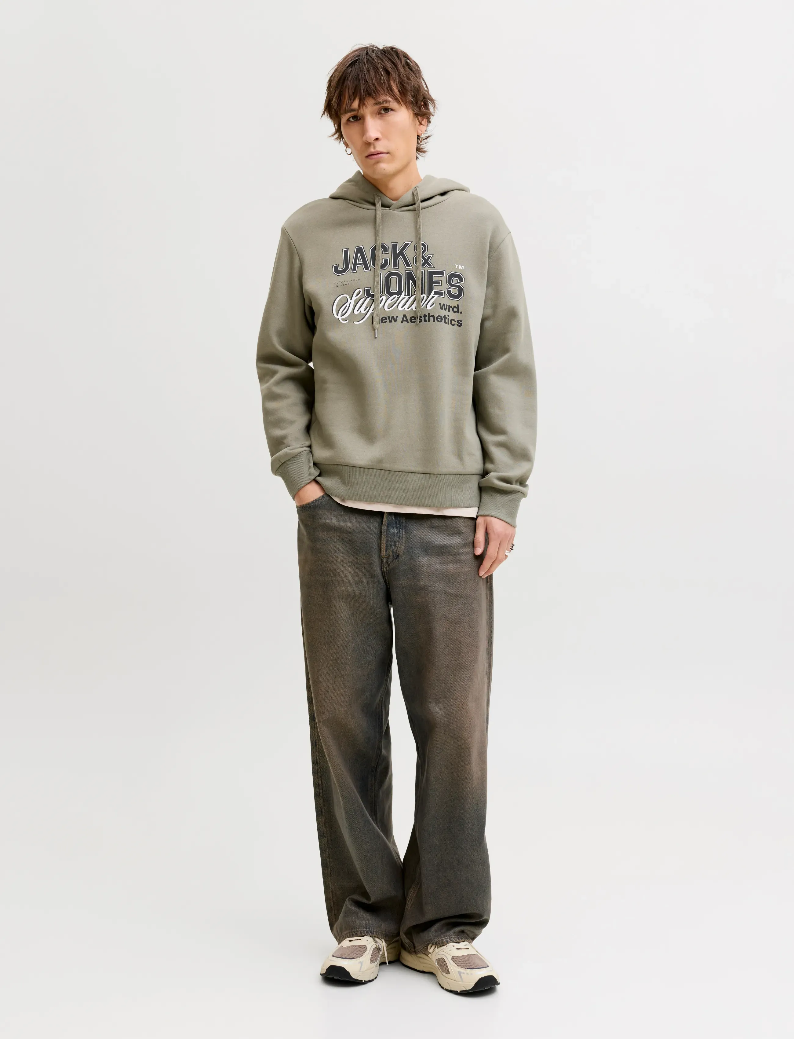 Jjelogo Sweat Hood 2 Col 25/26 Noos 3