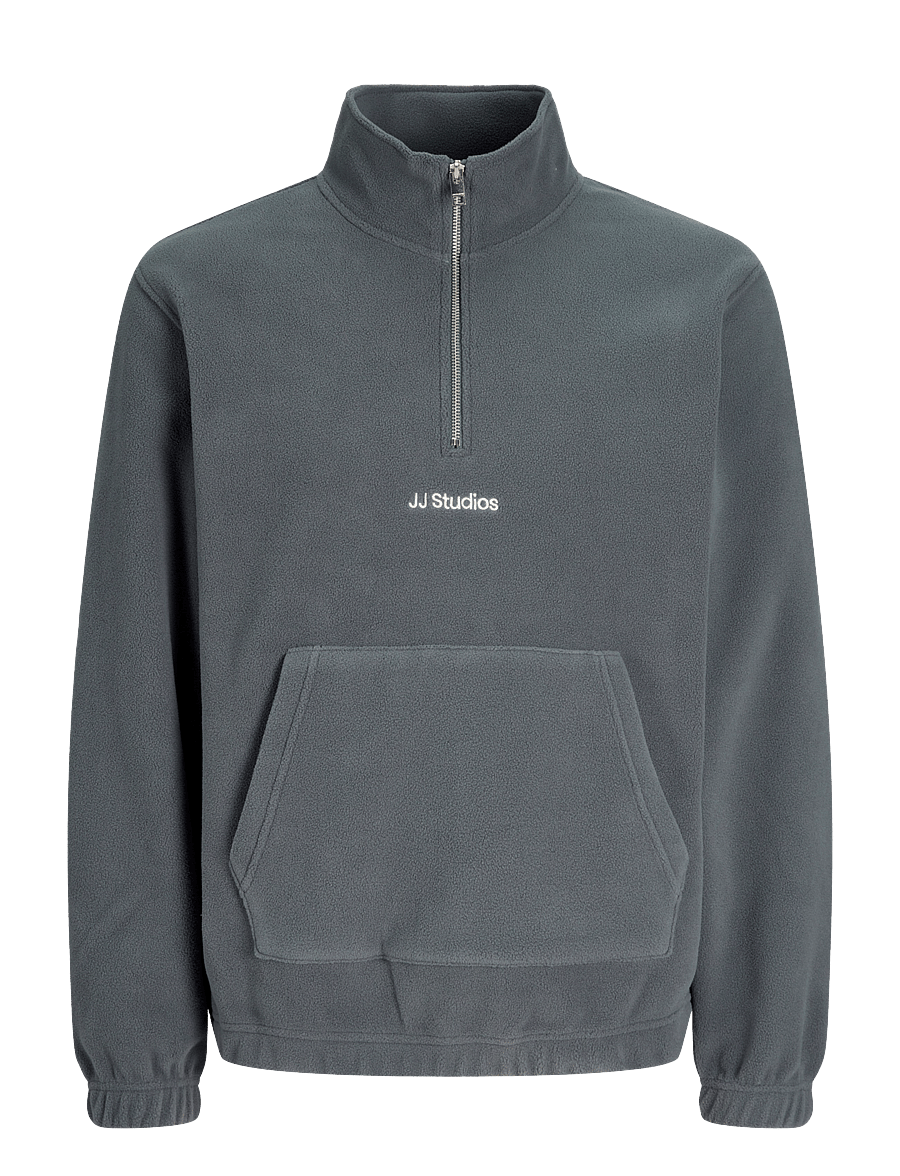 Jack & Jones - JJESOHO HALF ZIP FLEECE SN - turbulence - 0