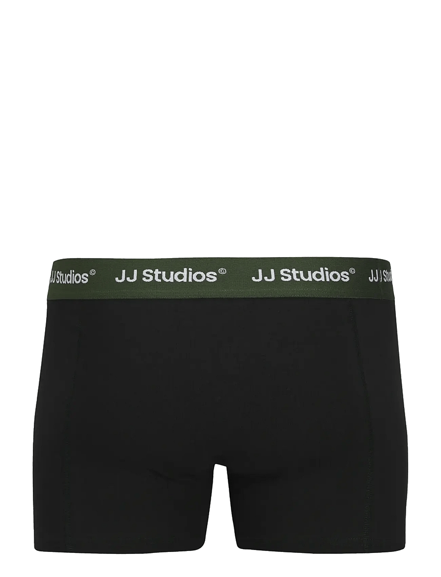 Jack & Jones - JACSOHO SOLID TRUNKS 3 PACK NOOS - trumpikių rinkiniai - black - 2