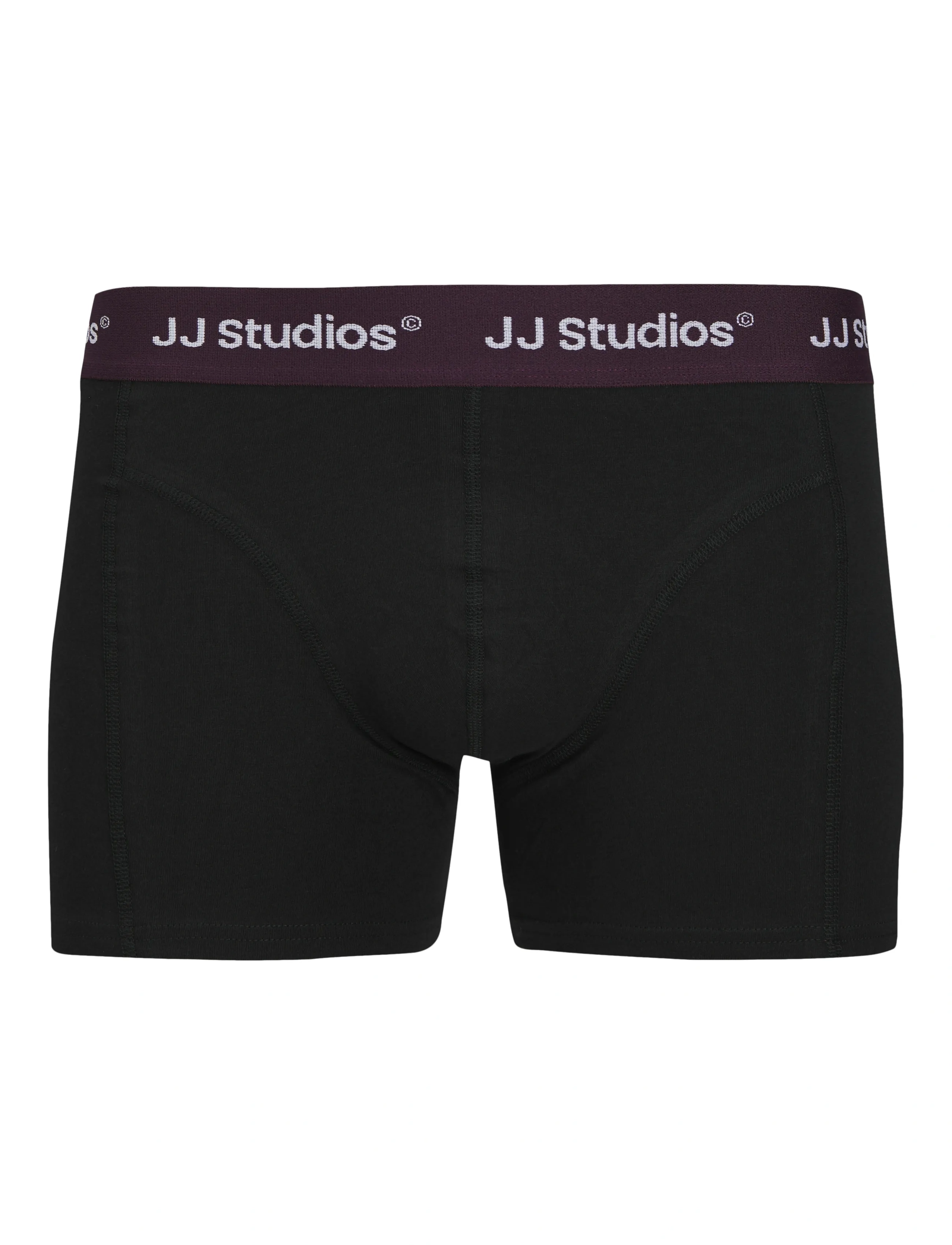 Jack & Jones - JACSOHO SOLID TRUNKS 3 PACK NOOS - lägsta priserna - black - 3