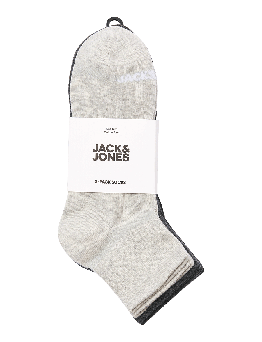 Jack & Jones - JACLUCA SHORT TENNIS SOCKS 3 PACK NOOS - socken im multipack - black - 1