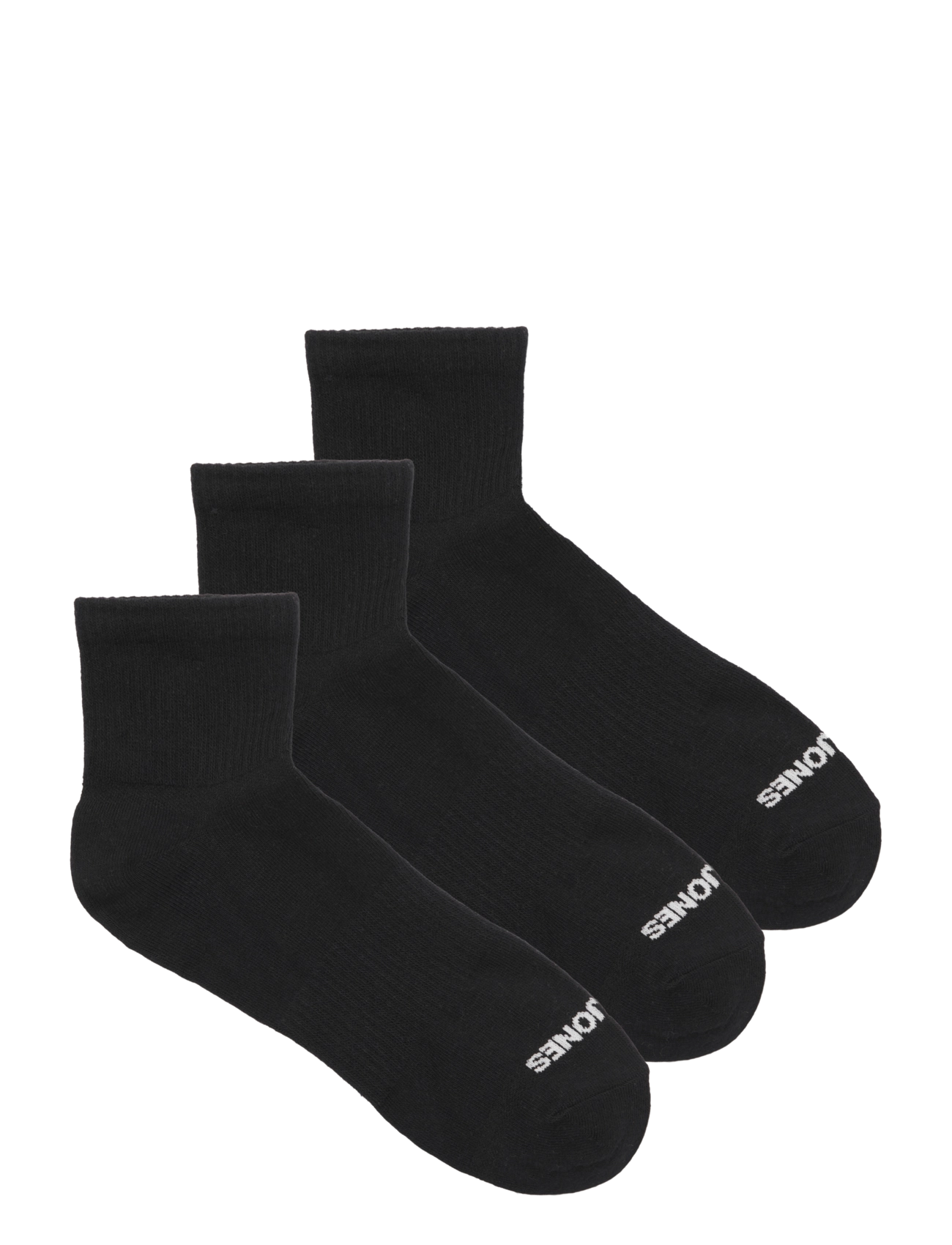 Jack & Jones JACLUCA SHORT TENNIS SOCKS 3 PACK NOOS - Unterwäsche - BLACK / black