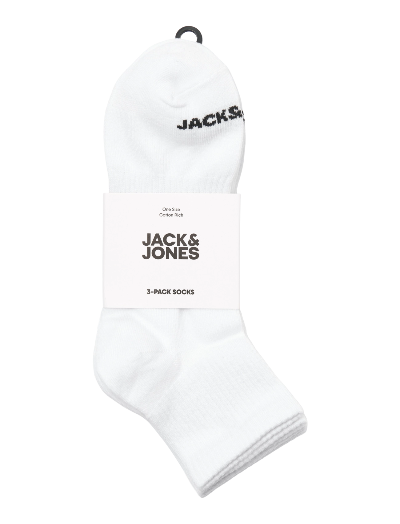 Jack & Jones - JACLUCA SHORT TENNIS SOCKS 3 PACK NOOS - socken im multipack - white - 1