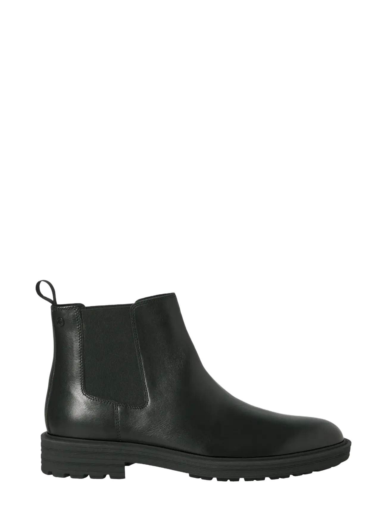Jack & Jones JFWHOSKINS LEATHER CHELSEA SN - Boots - ANTHRACITE / black