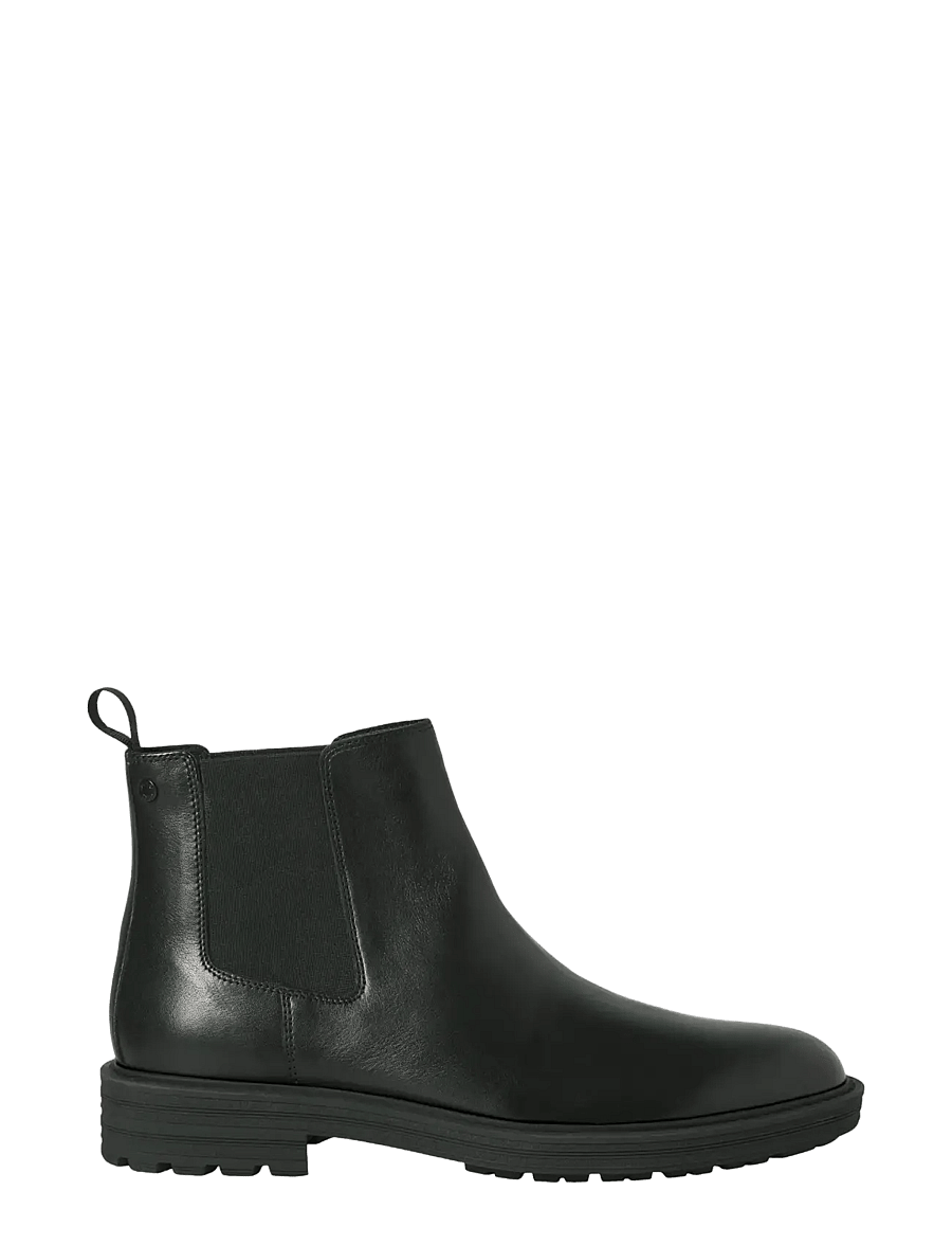 Jack & Jones - JFWHOSKINS LEATHER CHELSEA SN - chelsea boots - anthracite - 1
