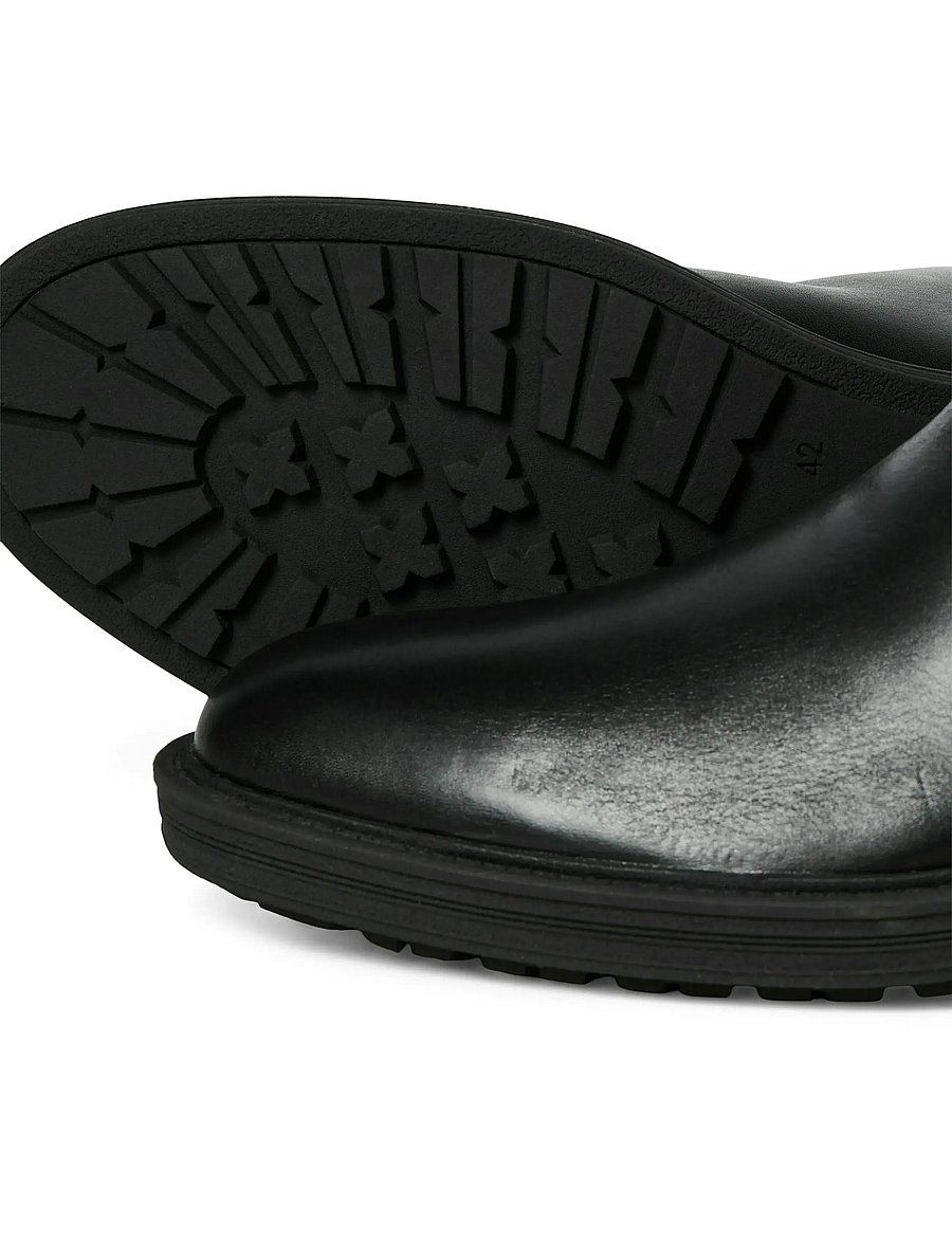 Jack & Jones - JFWHOSKINS LEATHER CHELSEA SN - chelsea boots - anthracite - 4