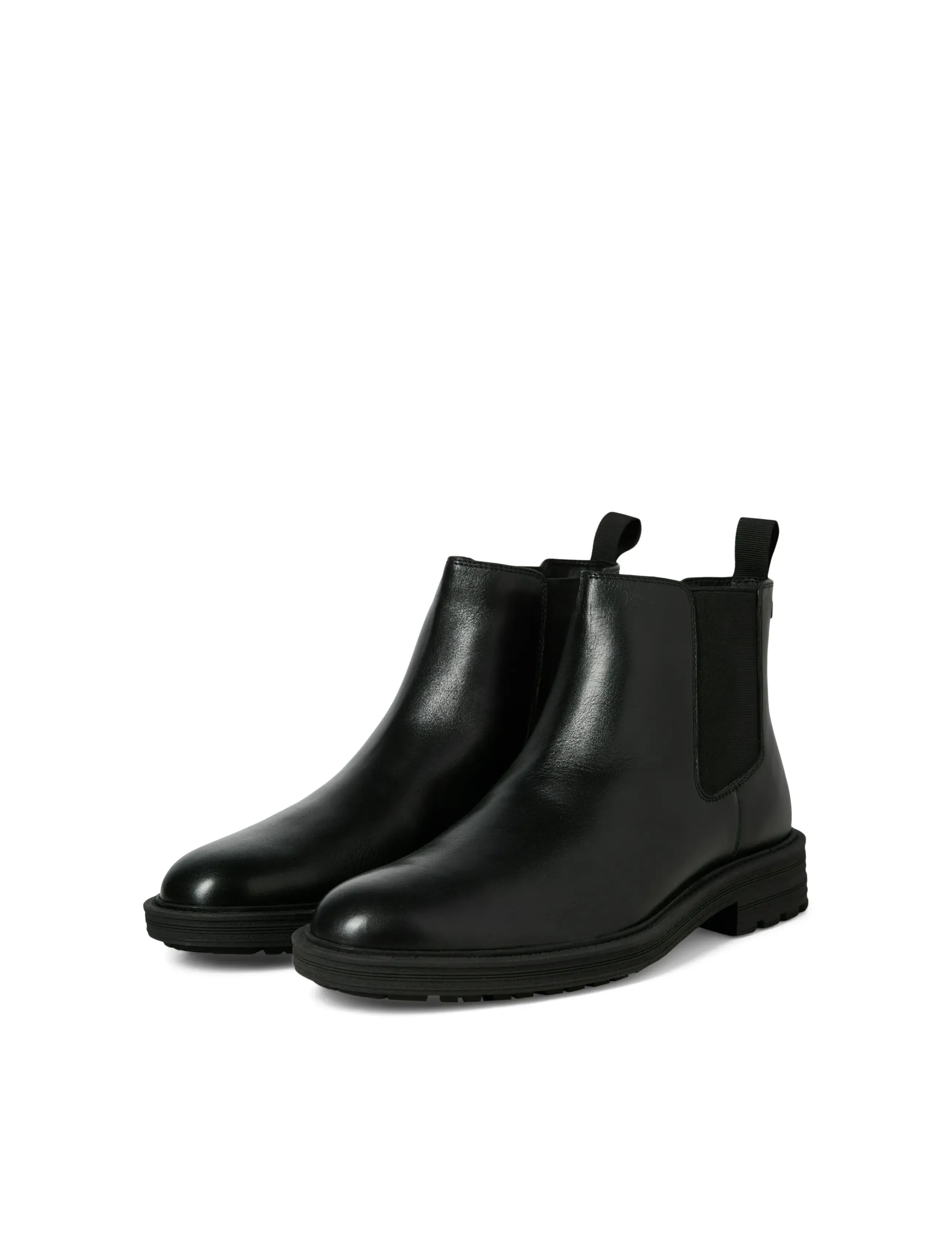 Jack & Jones - JFWHOSKINS LEATHER CHELSEA SN - chelsea boots - anthracite - 5