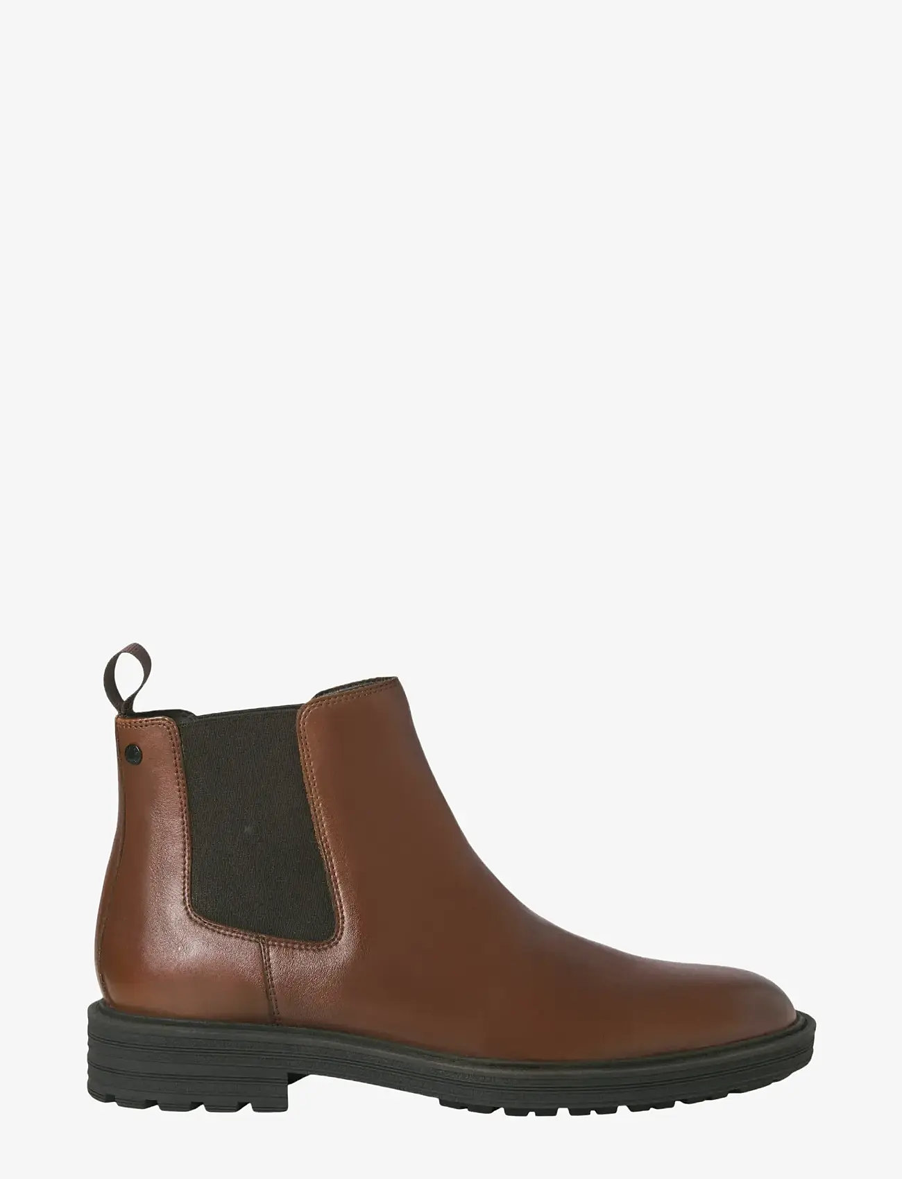 Jack & Jones - JFWHOSKINS LEATHER CHELSEA SN - chelsea boots - cognac - 1