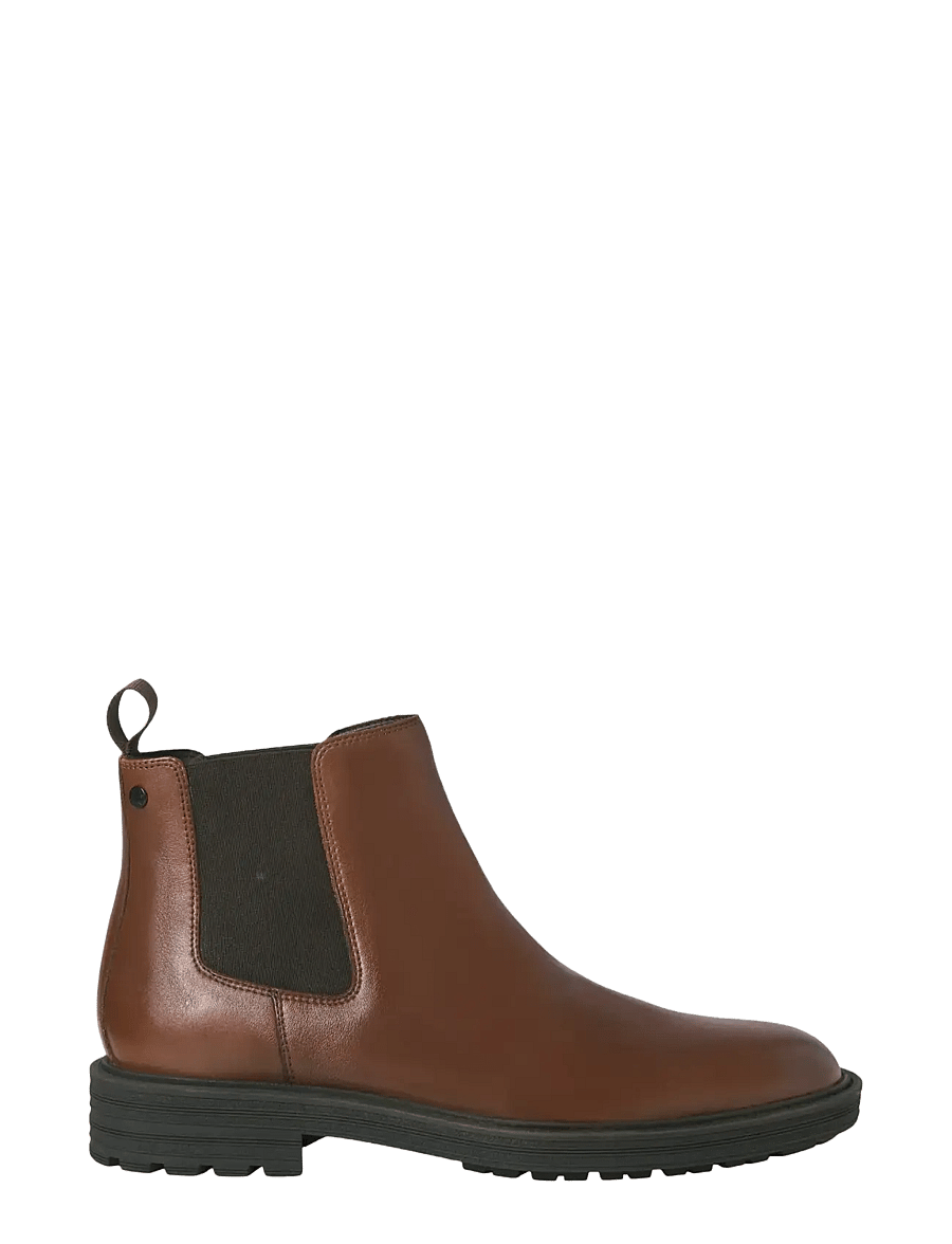 Jack & Jones - JFWHOSKINS LEATHER CHELSEA SN - chelsea-saapad - cognac - 1