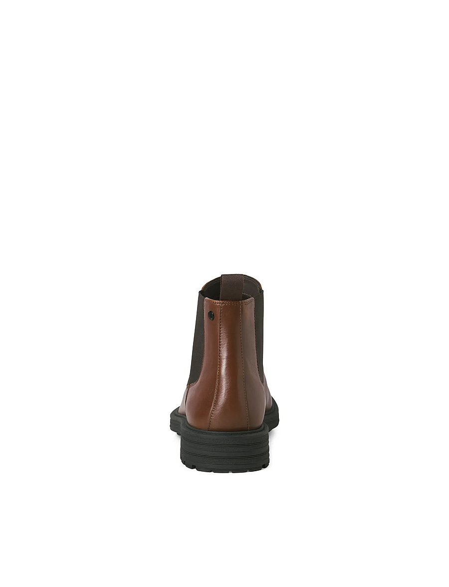 Jack & Jones - JFWHOSKINS LEATHER CHELSEA SN - chelsea-saapad - cognac - 3