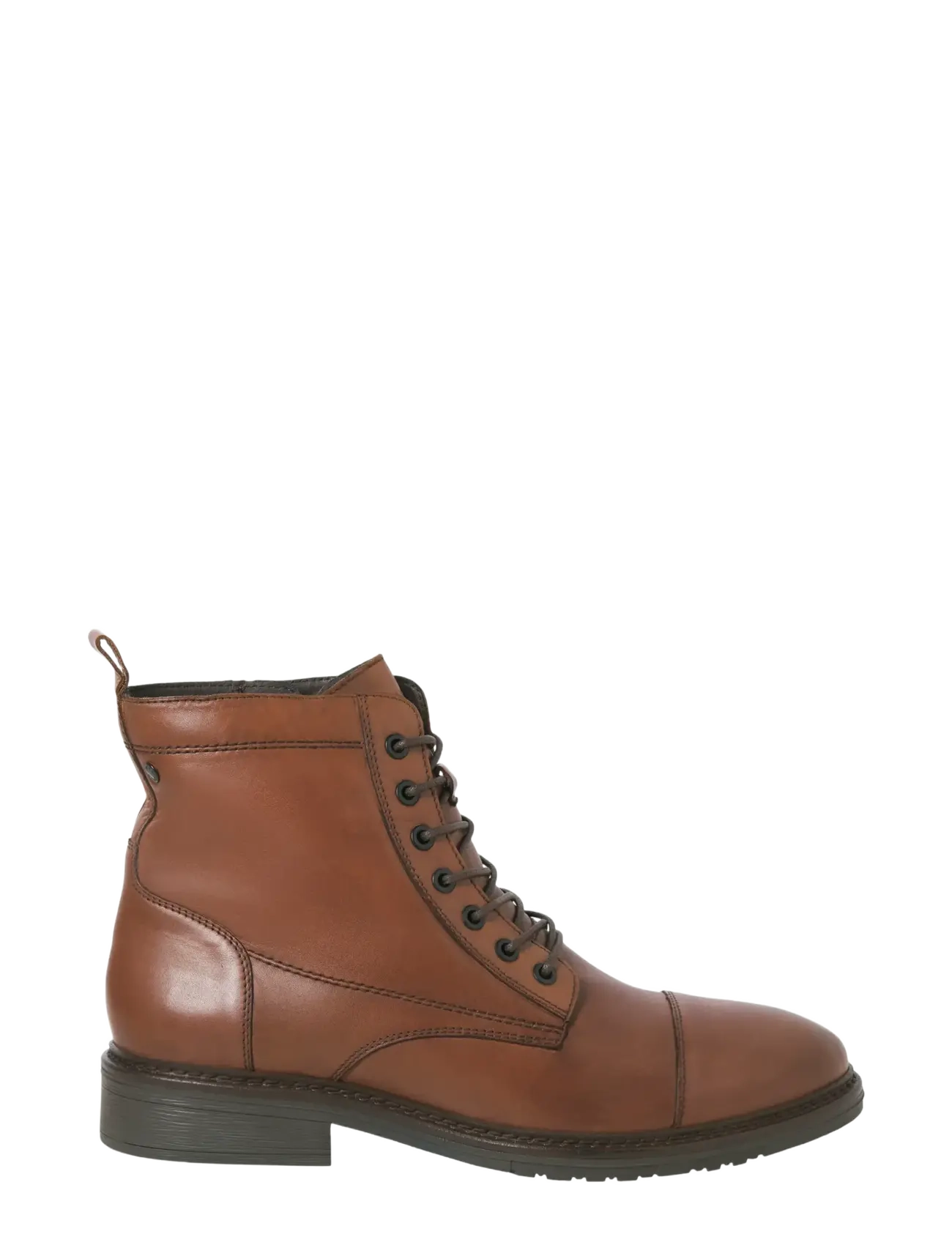 JACK & JONES Jfwwentworth Leder Stiefel Ln Braun - 46 - Herren