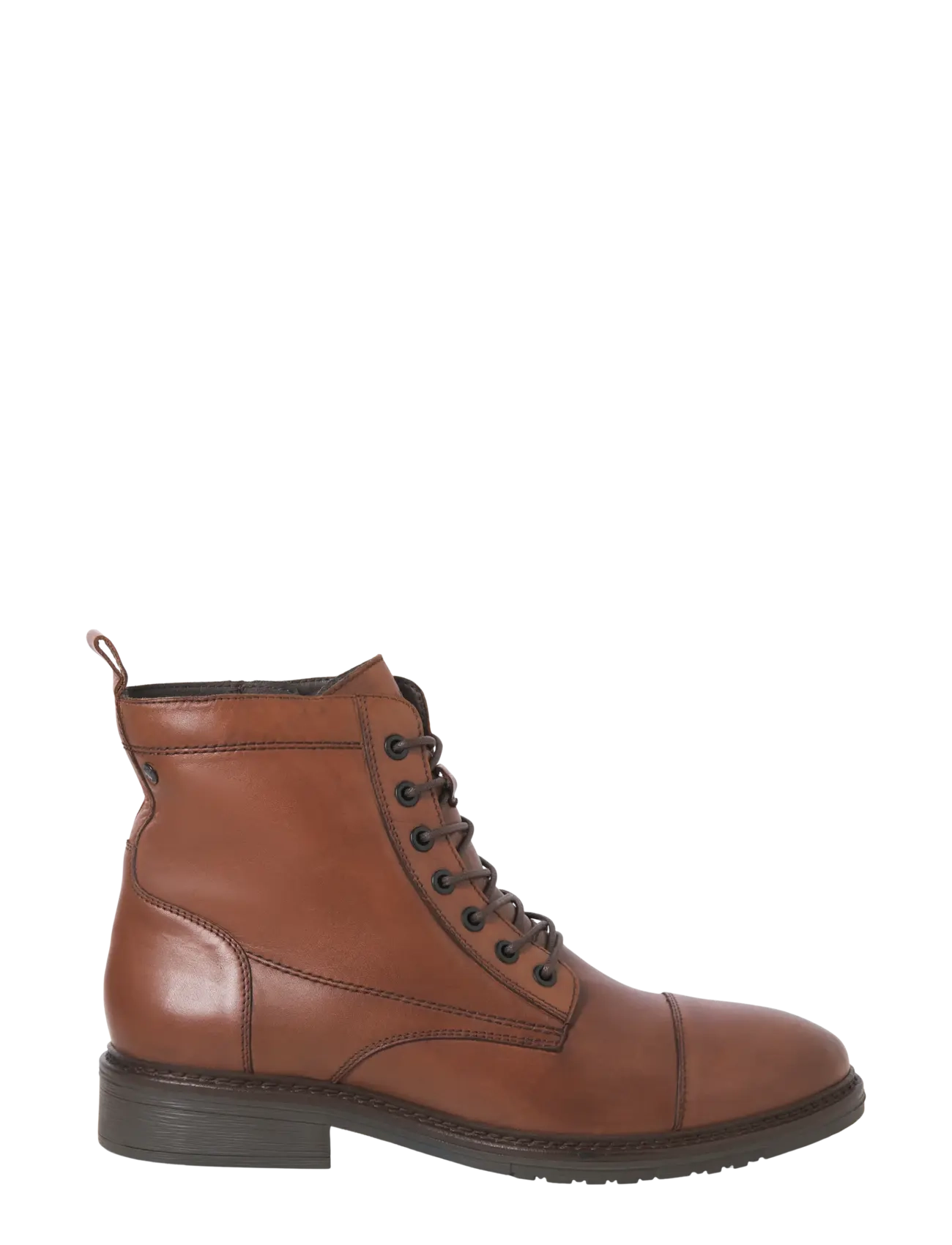 Jack & Jones - JFWWENTWORTH LEATHER BOOT LN - paeltega saapad - cognac - 2