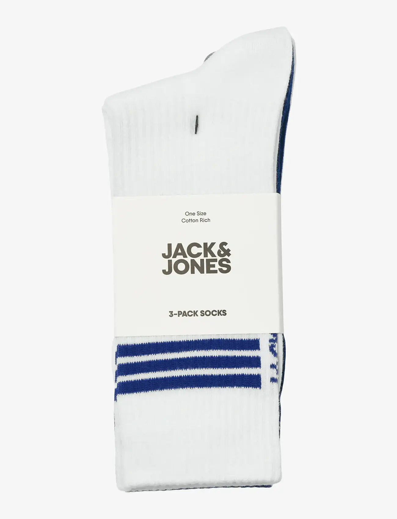 Jack & Jones - JACJACE TENNIS SOCKS 3 PACK - white - 2