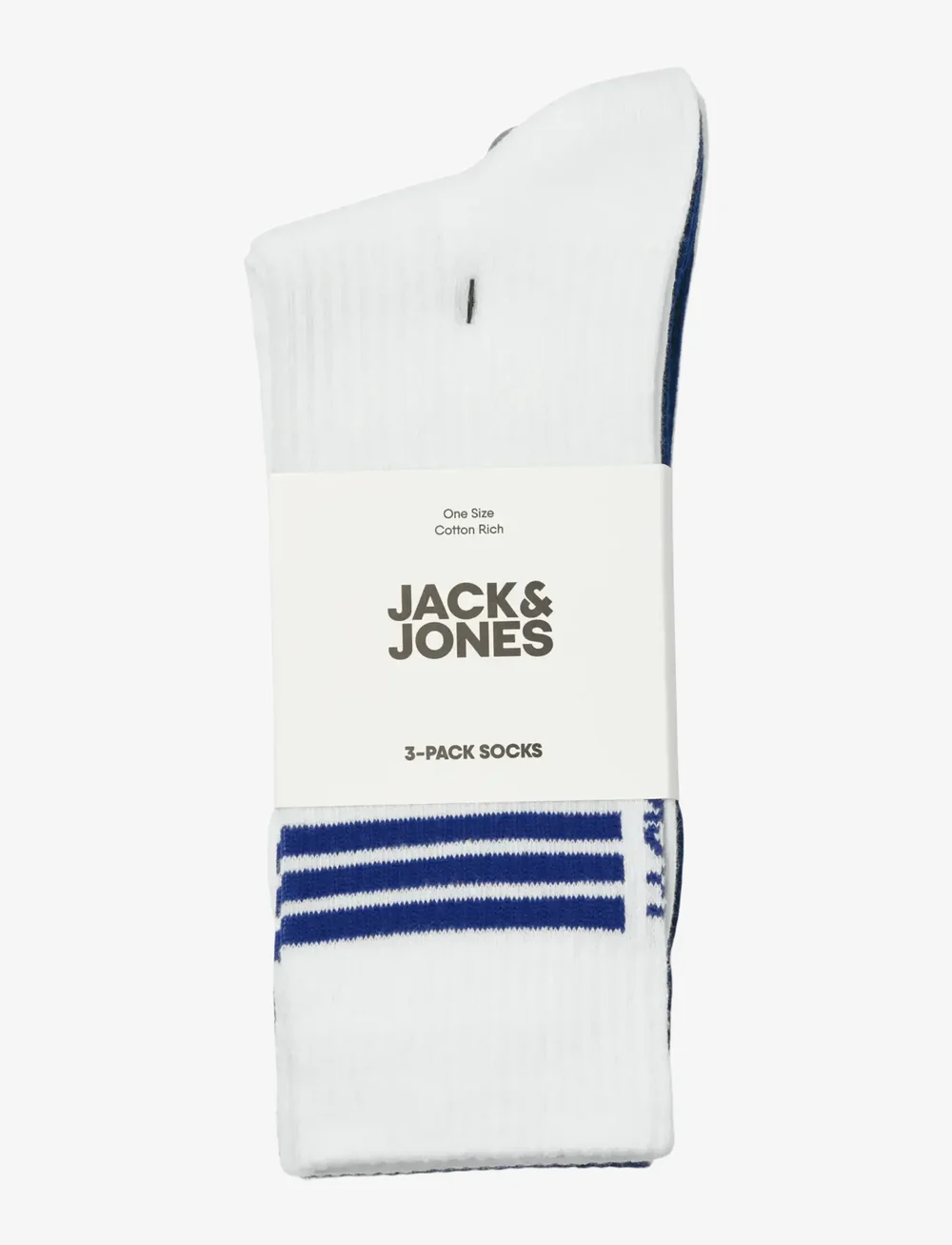 Jack & Jones - JACJACE TENNIS SOCKS 3 PACK - sokker - white - 2
