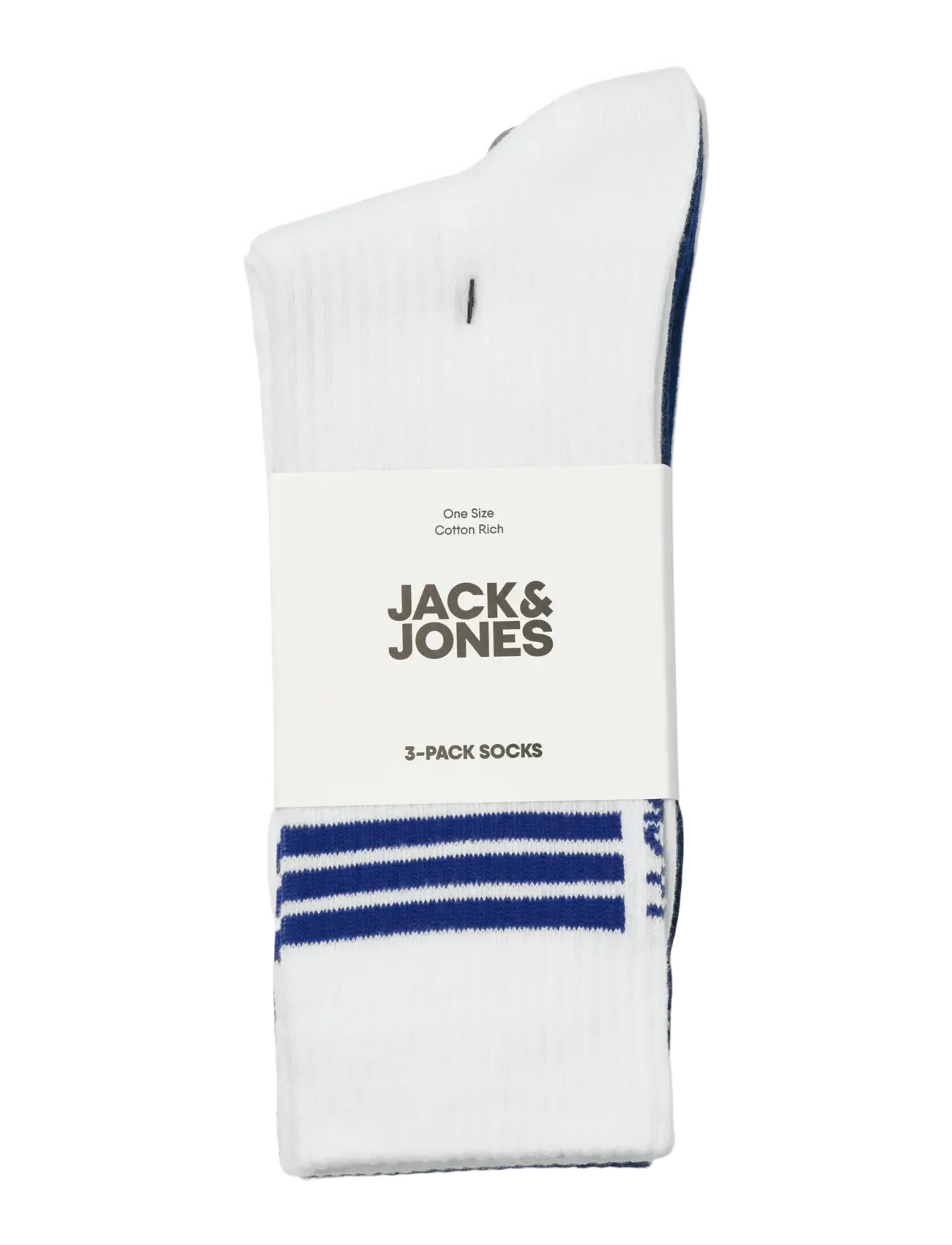 Jack & Jones - JACJACE TENNIS SOCKS 3 PACK - white - 2
