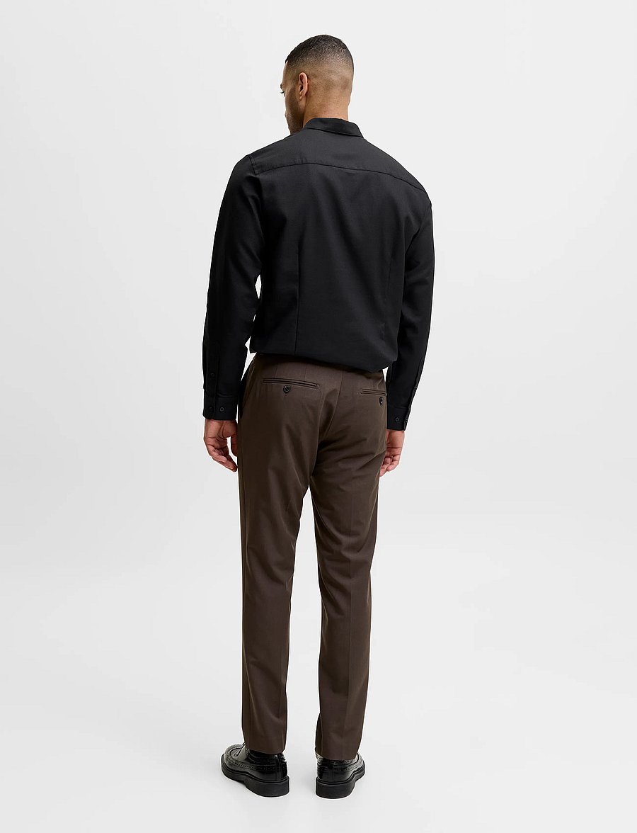 Jack & Jones - JJEJOE STRUCTURE SHIRT L/S NOOS - formelle hemden - black - 2