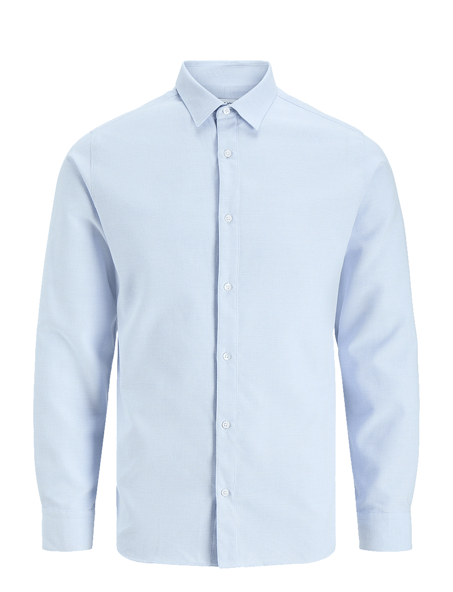 Jack & Jones - JJEJOE STRUCTURE SHIRT L/S NOOS - cashmere blue - 1