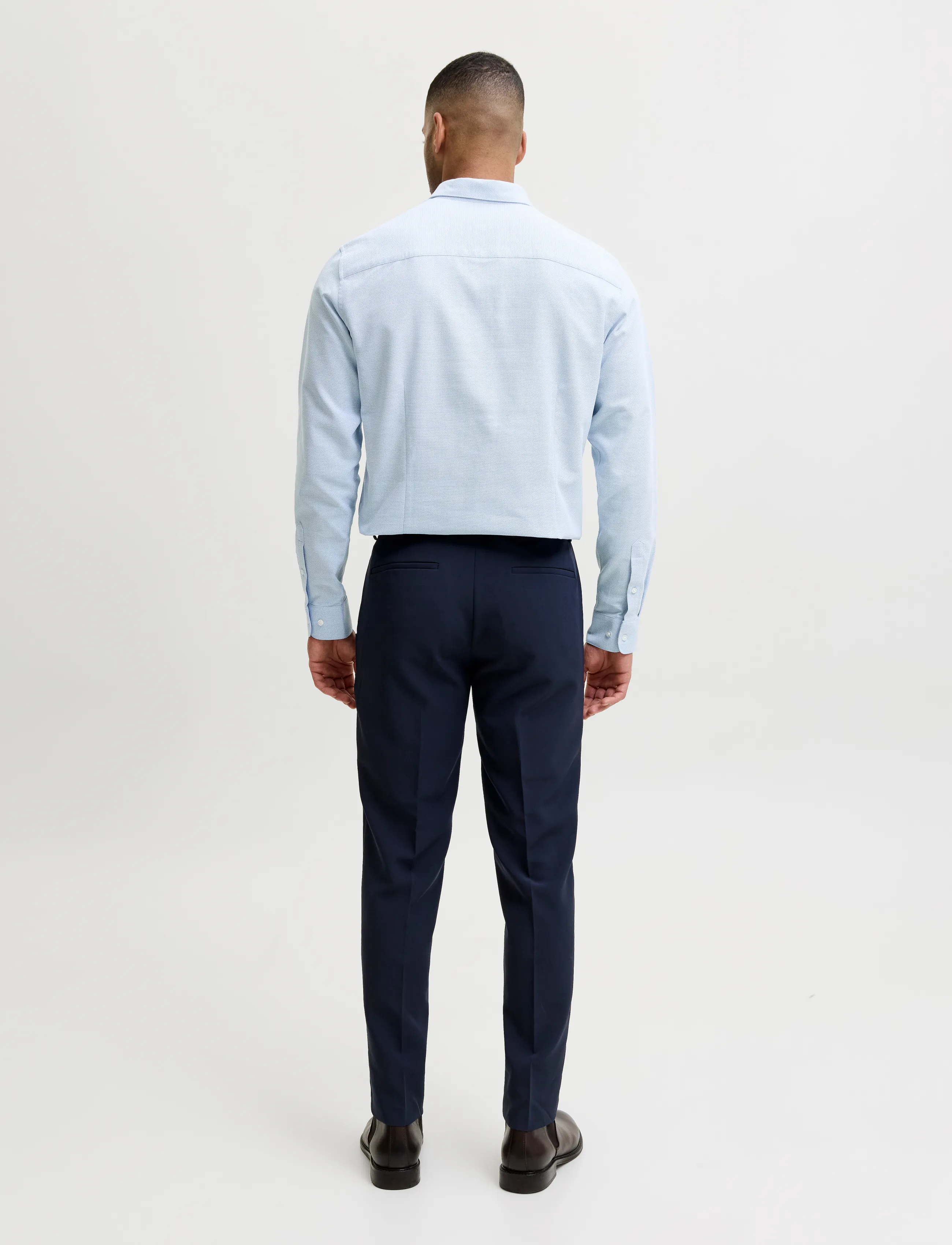 Jack & Jones - JJEJOE STRUCTURE SHIRT L/S NOOS - cashmere blue - 2