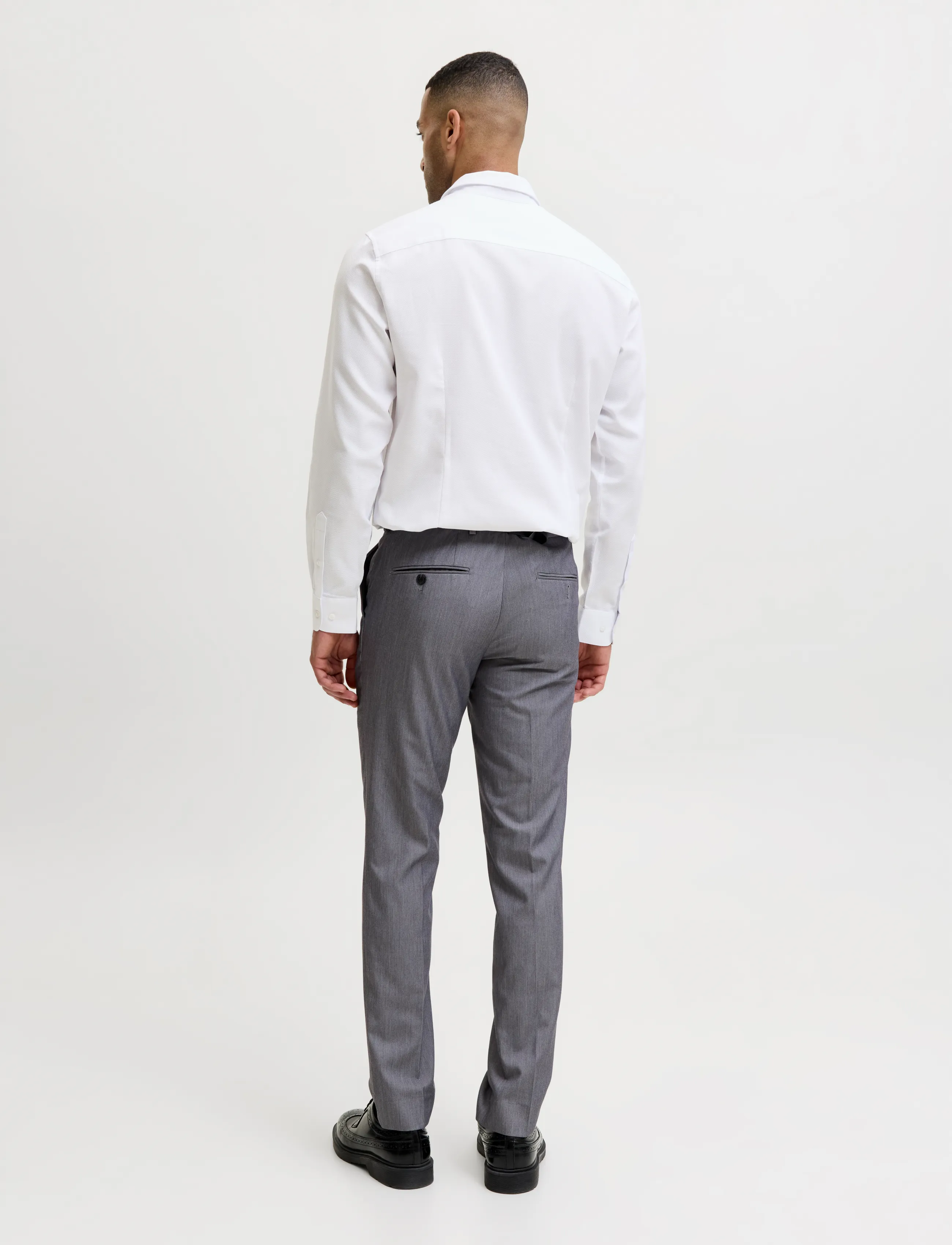 Jack & Jones - JJEJOE STRUCTURE SHIRT L/S NOOS - formal shirts - white - 2