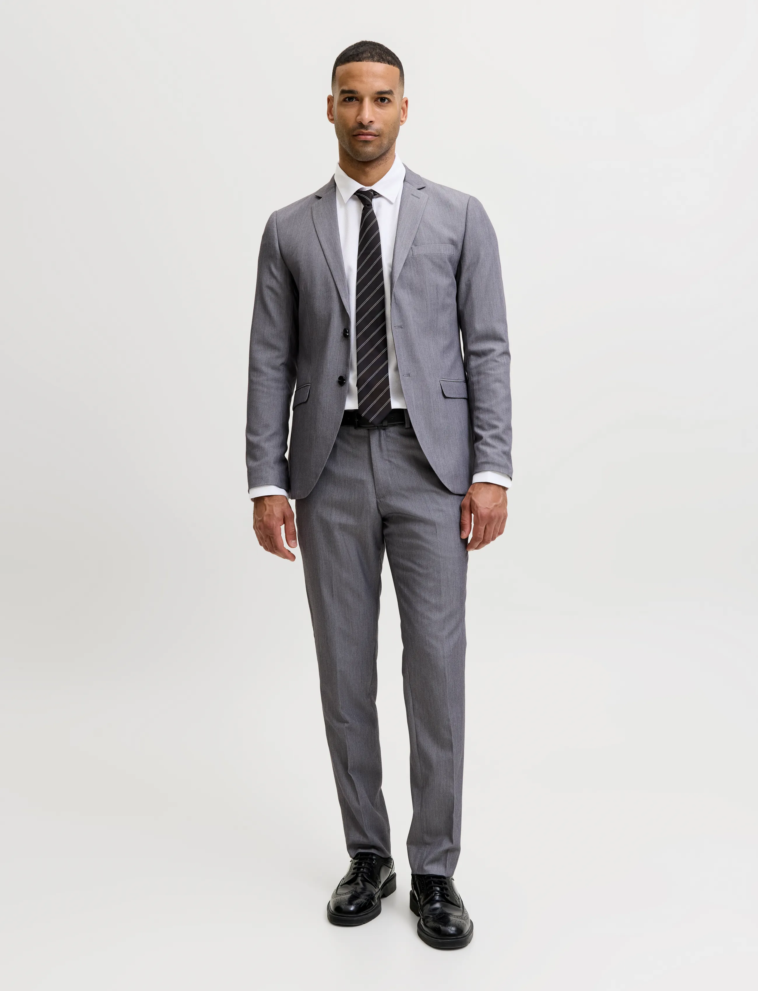 Jack & Jones - JJEJOE STRUCTURE SHIRT L/S NOOS - formal shirts - white - 3