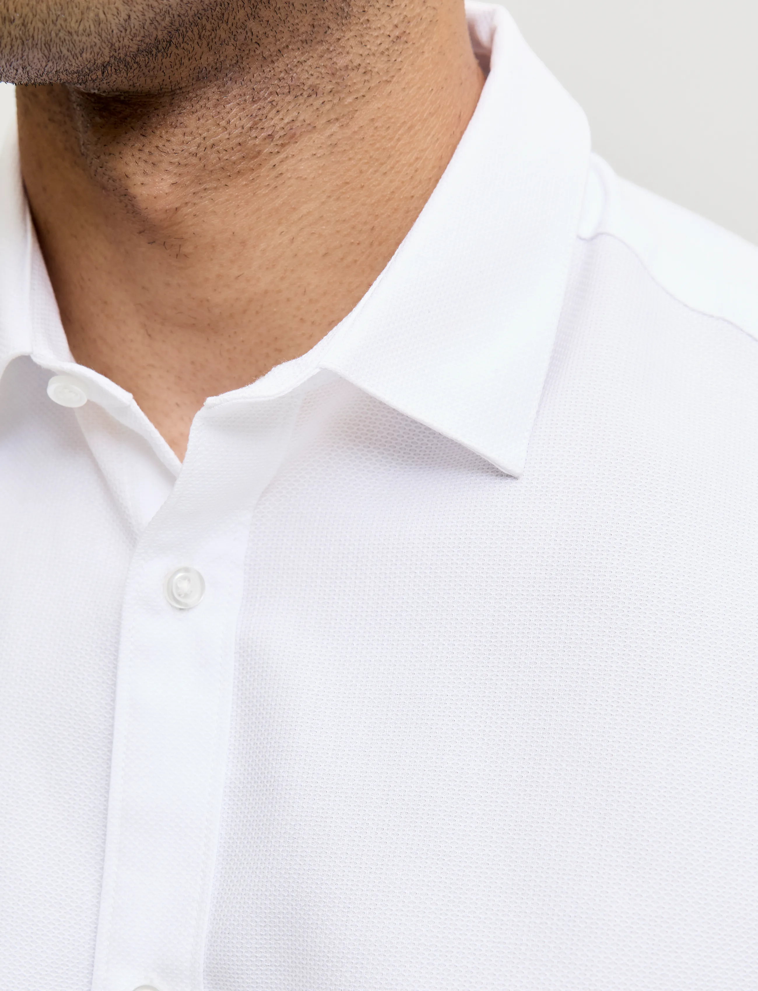 JACK & JONES Jjejoe Structure Shirt L/S Noos kostymskjortor herr – bild 6