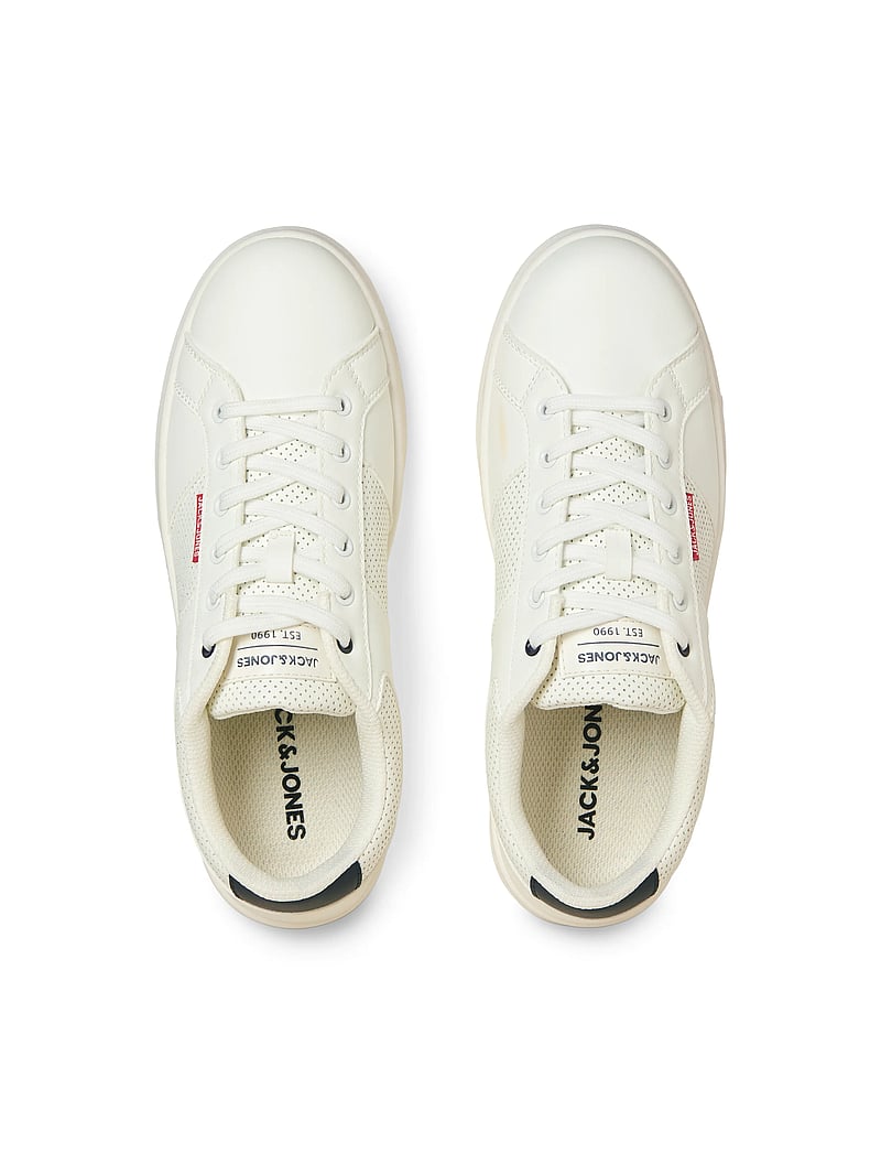 Jack & Jones - JFWLENNOX PU SNEAKER - madala säärega tossud - white - 0