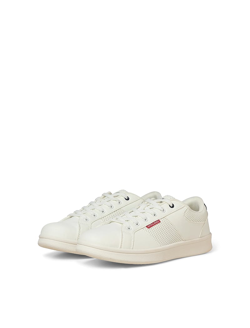 Jack & Jones - JFWLENNOX PU SNEAKER - madala säärega tossud - white - 2