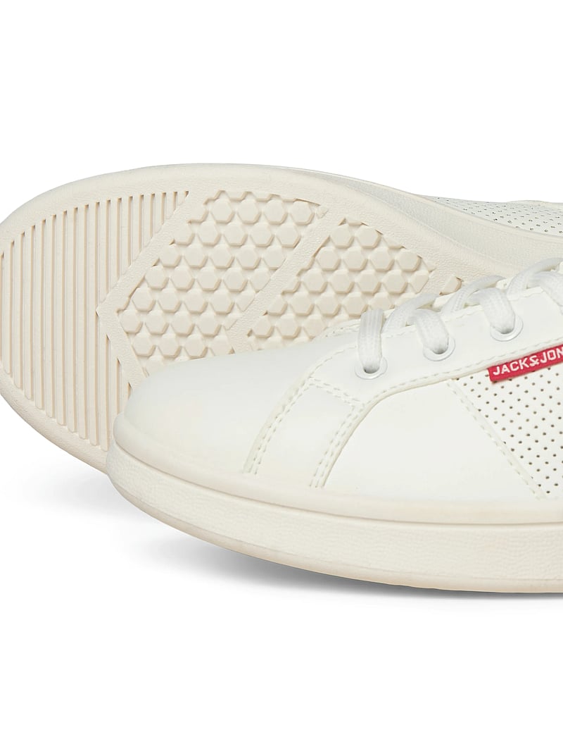 Jack & Jones - JFWLENNOX PU SNEAKER - madala säärega tossud - white - 3