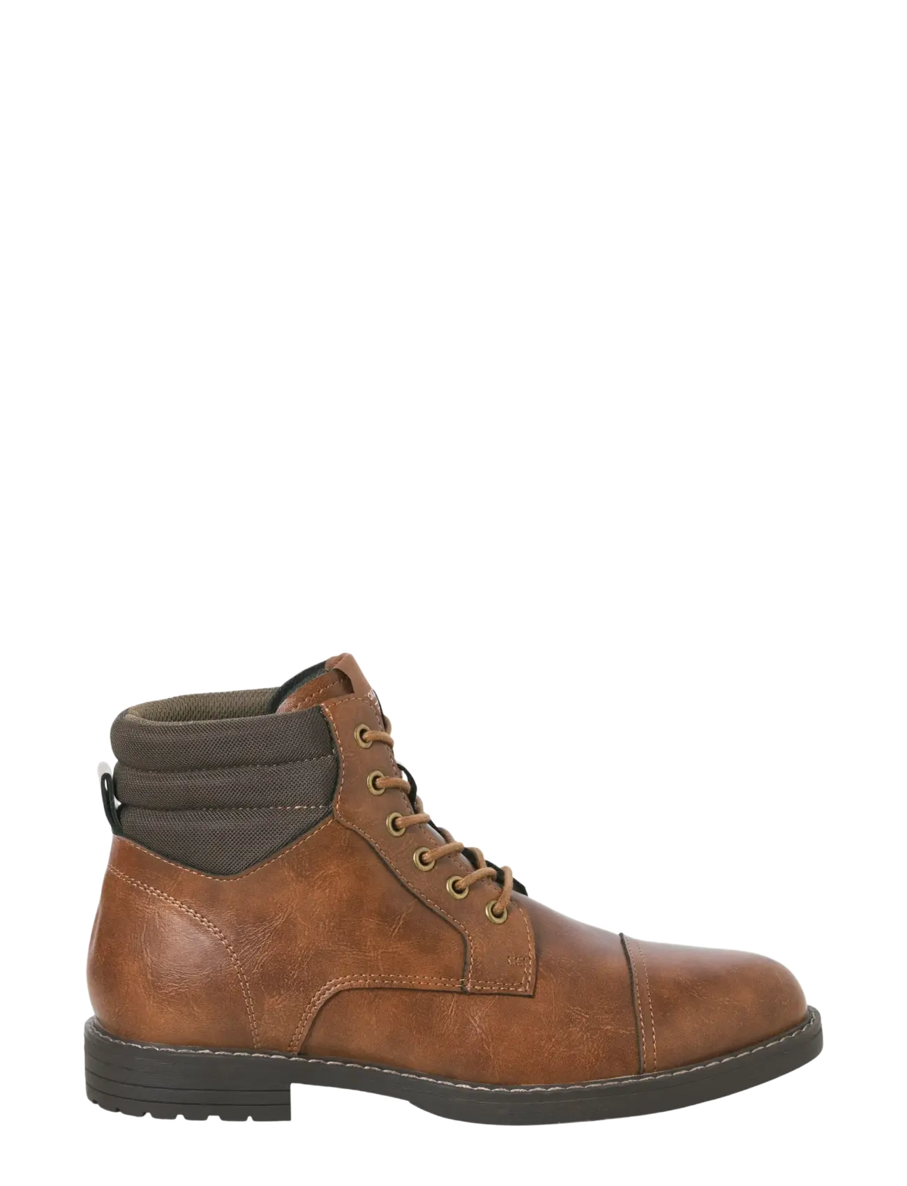 Jack & Jones JFWDEWSBURY PU BOOT - Støvler - JAVA / brown