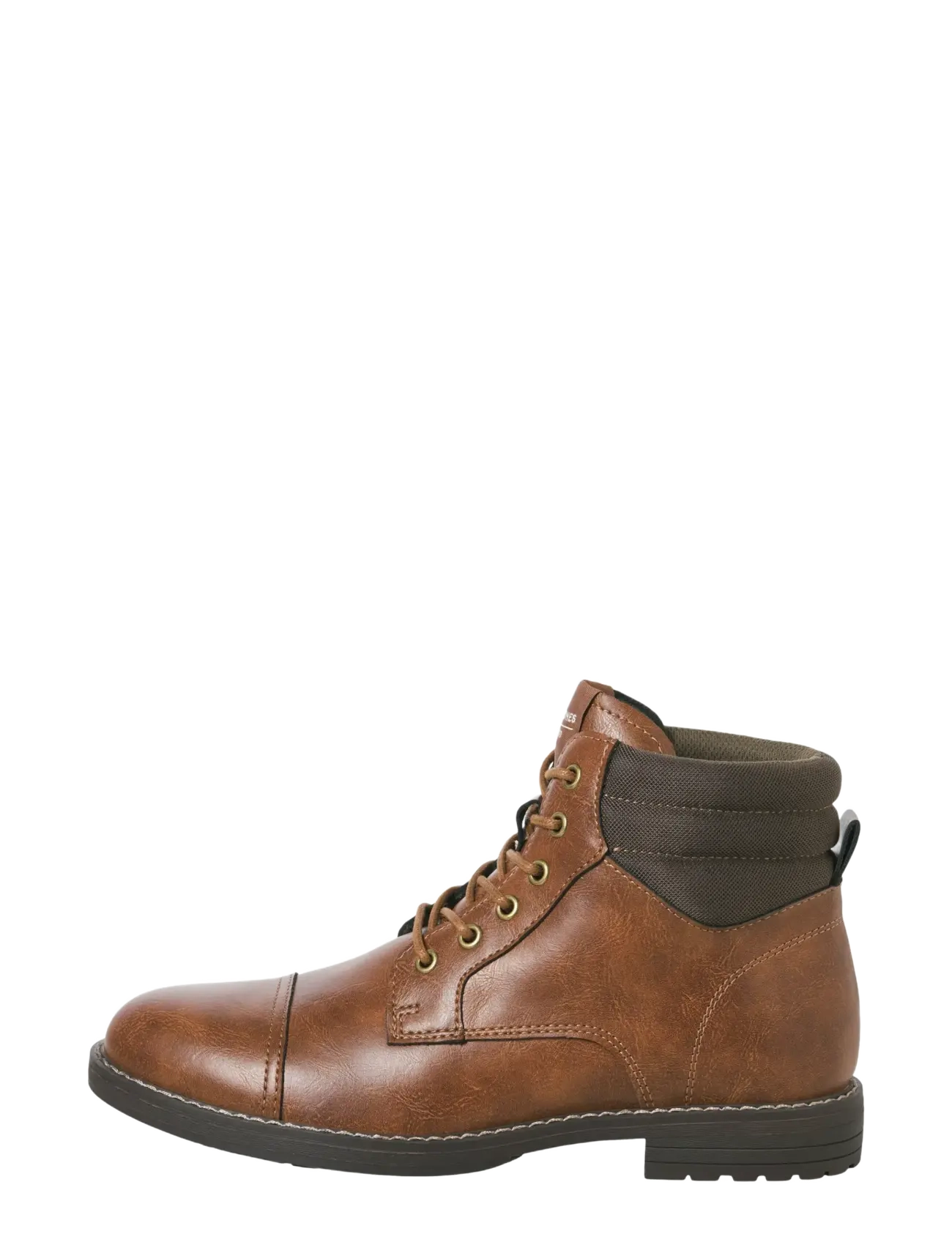 Jack & Jones - JFWDEWSBURY PU BOOT - støvler med snøring - java - 2