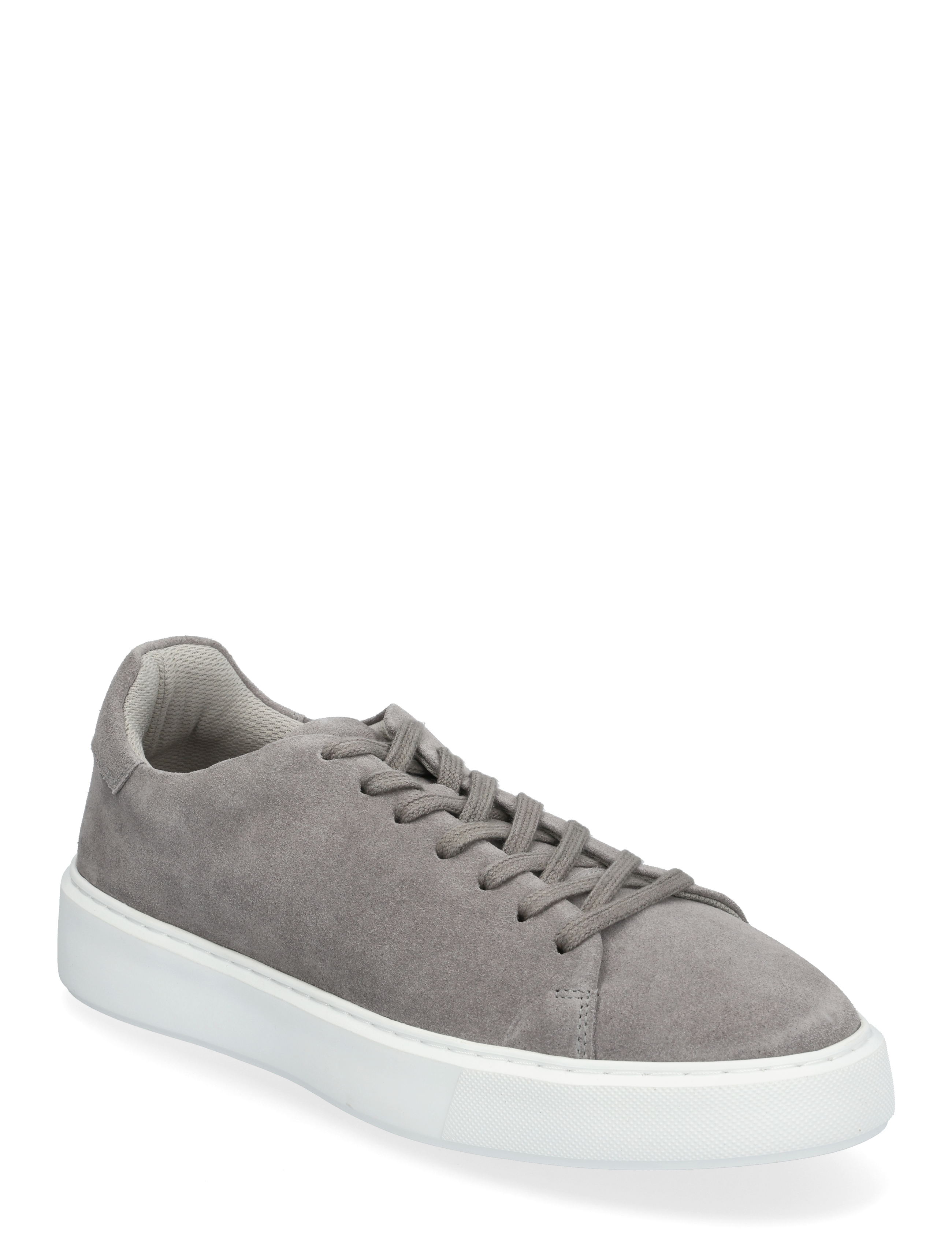 Jack & Jones JFWSTOCKHOLM LEATHER SNEAKER NOOS - Sneakers - ASH / grey