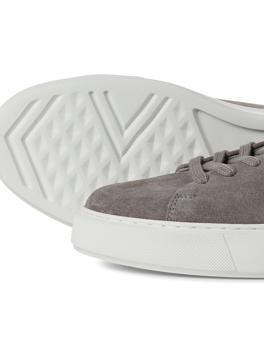 Jack & Jones - JFWSTOCKHOLM LEATHER SNEAKER NOOS - low tops - ash - 5