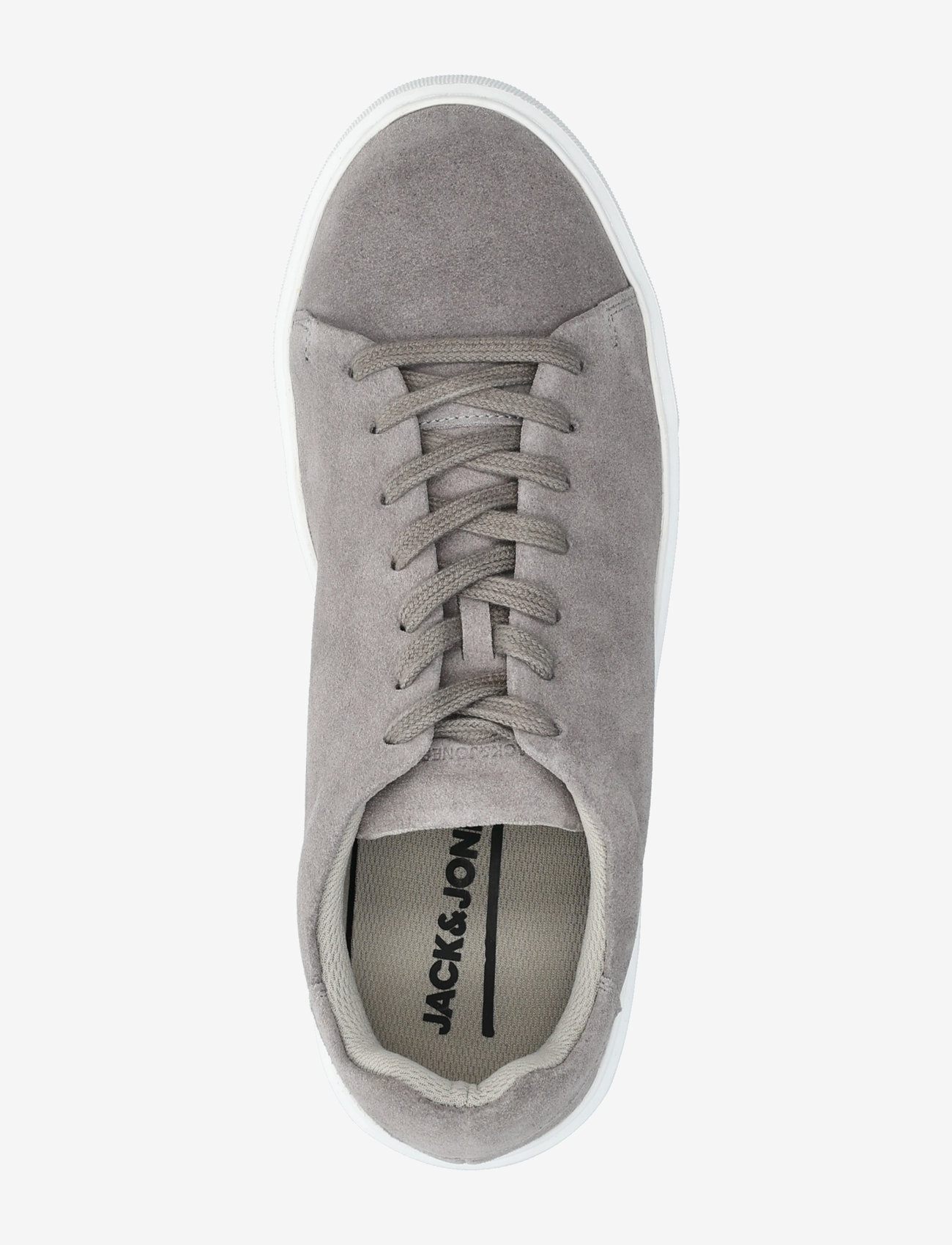 Jack & Jones - JFWSTOCKHOLM LEATHER SNEAKER NOOS - lave sneakers - ash - 3