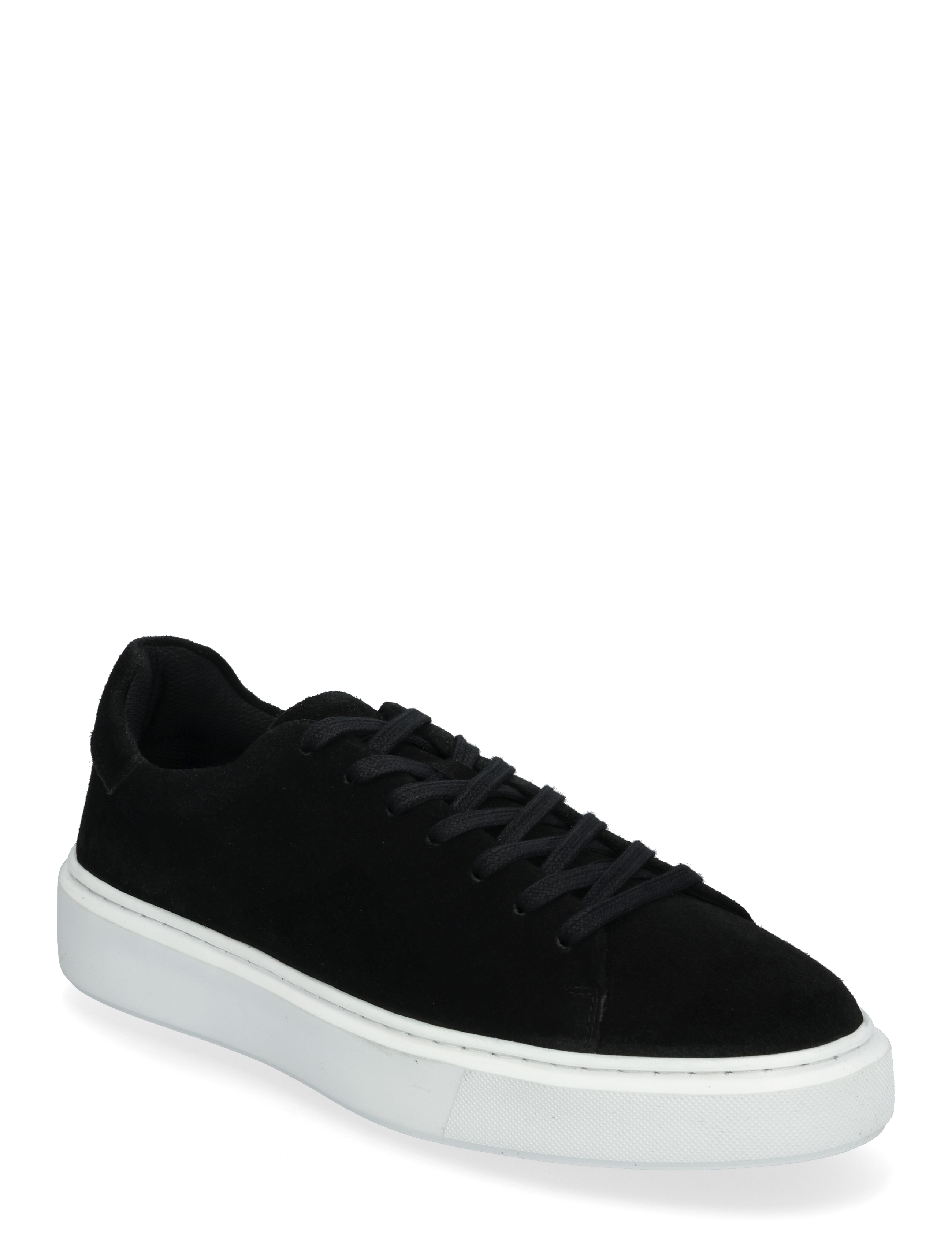 Jack & Jones JFWSTOCKHOLM LEATHER SNEAKER NOOS - Sko - BLACK / black