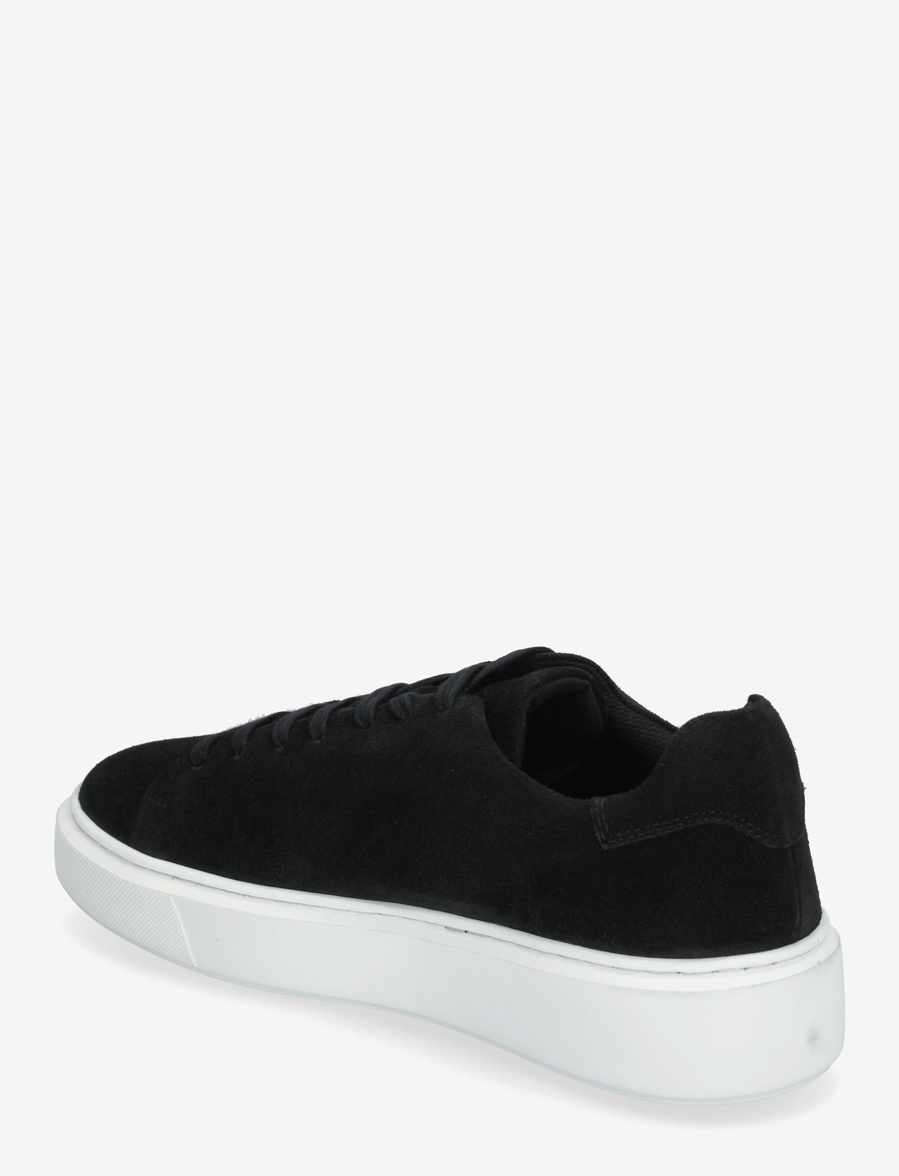 Jack & Jones - JFWSTOCKHOLM LEATHER SNEAKER NOOS - lave sneakers - black - 3