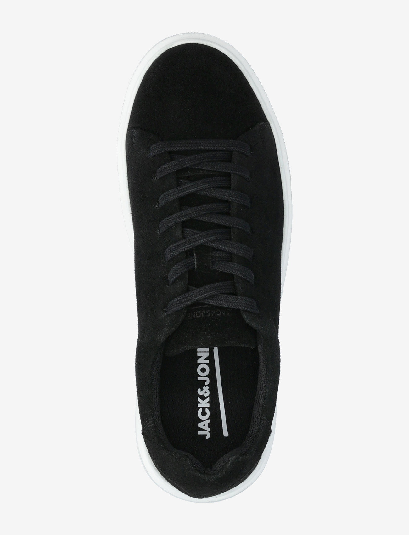 Jack & Jones - JFWSTOCKHOLM LEATHER SNEAKER NOOS - lave sneakers - black - 4