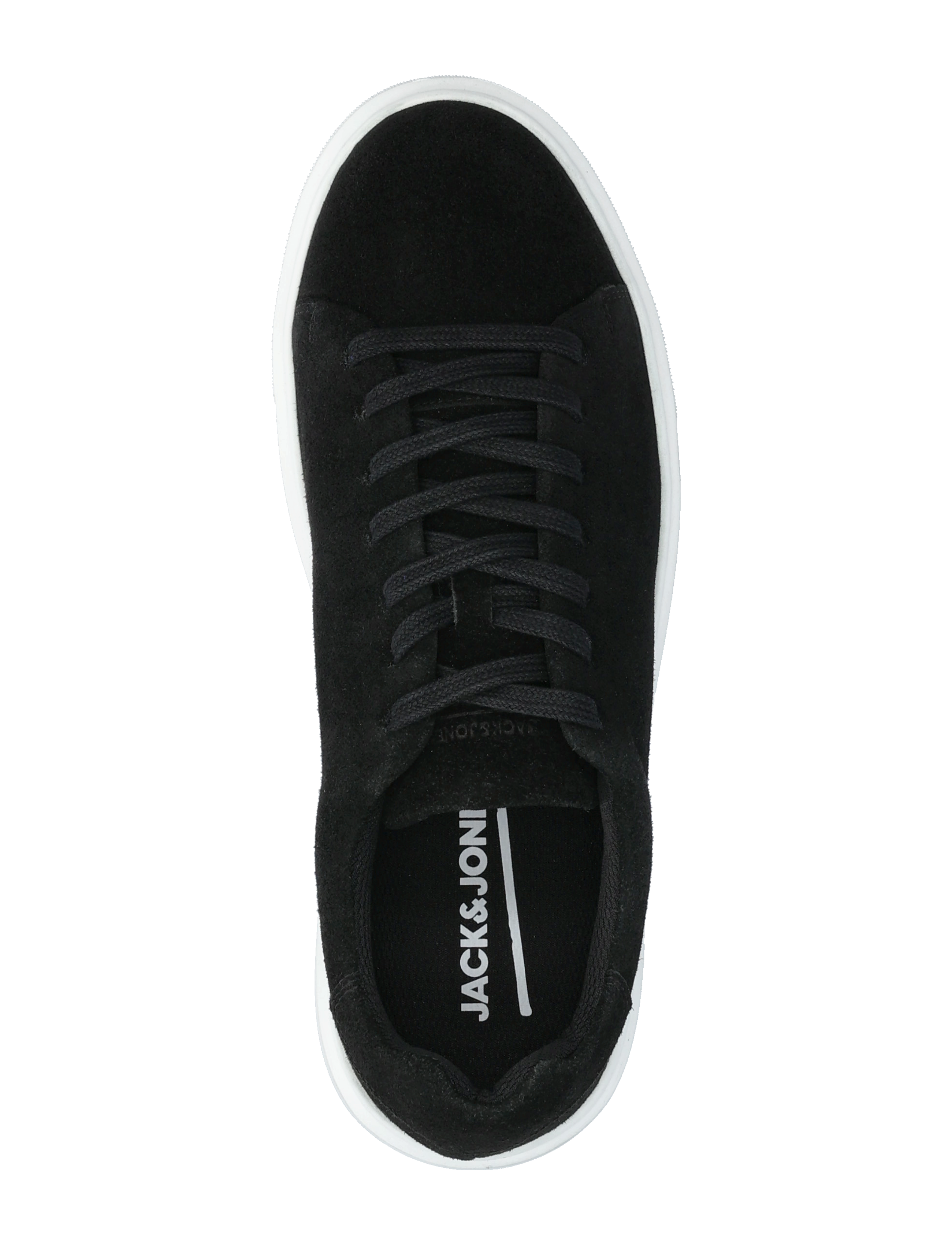 Jack & Jones - JFWSTOCKHOLM LEATHER SNEAKER NOOS - laisvalaikio batai žemu aulu - black - 4
