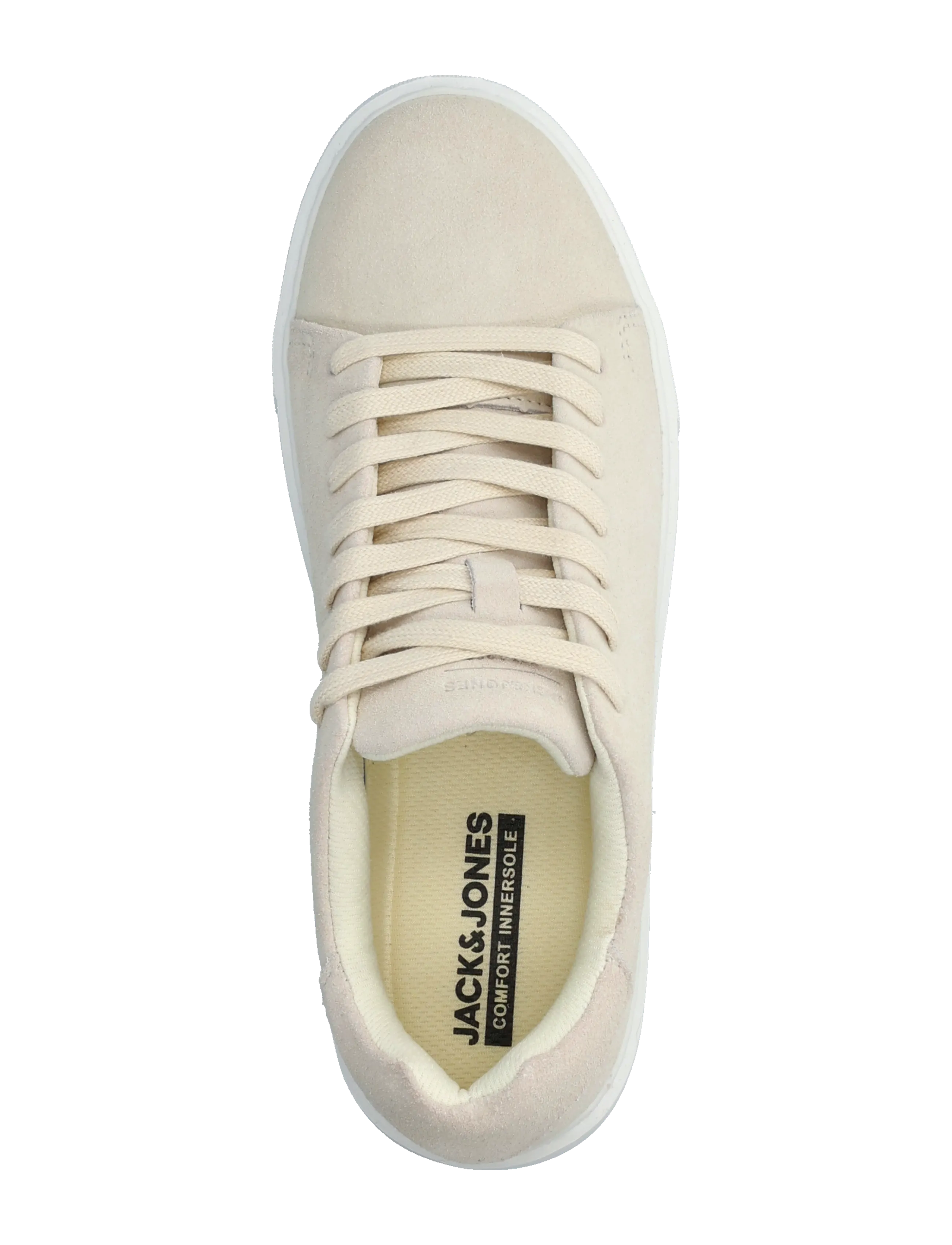 Jack & Jones - JFWSTOCKHOLM LEATHER SNEAKER NOOS - lave sneakers - marshmallow - 2