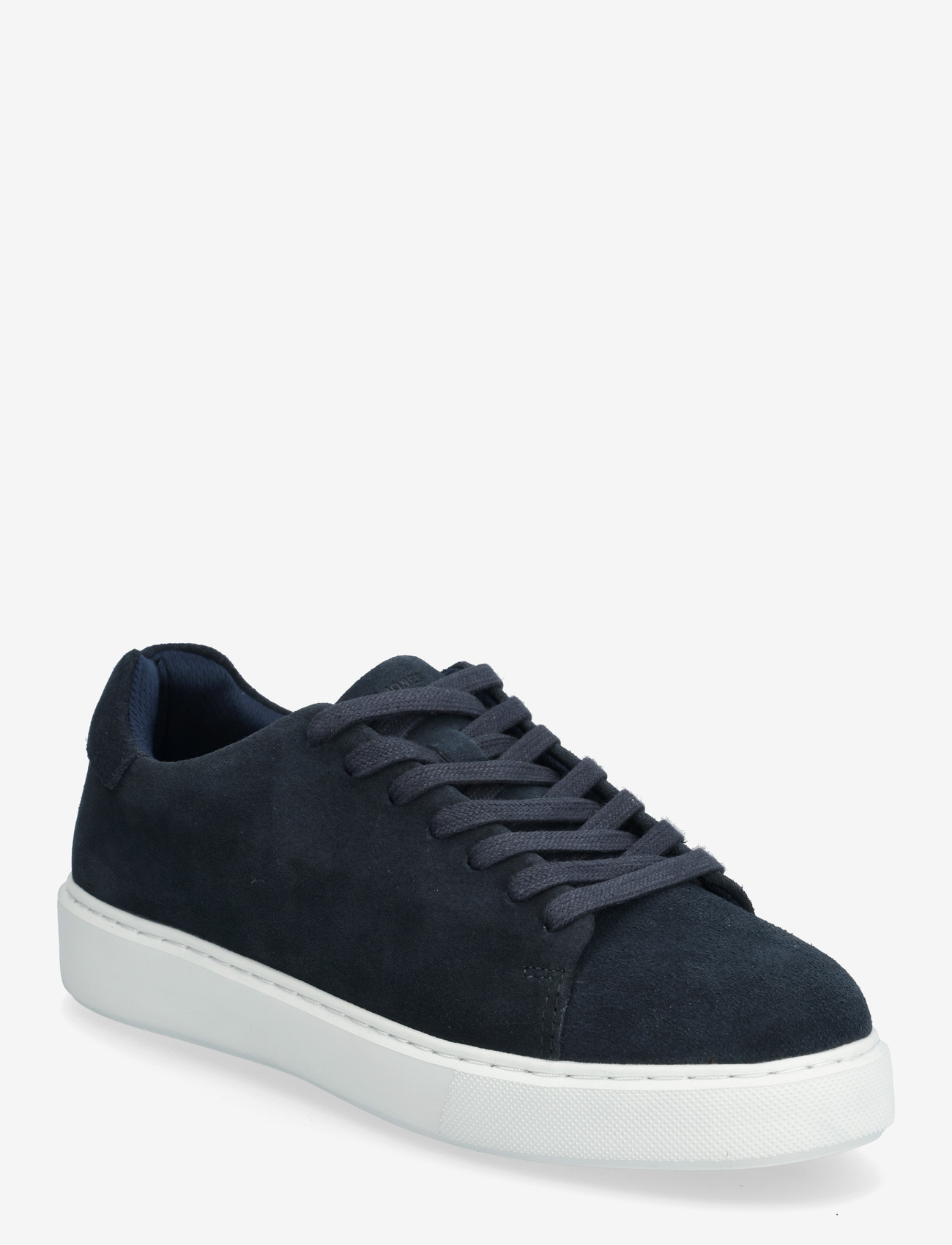 Jack & Jones - JFWSTOCKHOLM LEATHER SNEAKER NOOS - låga sneakers - navy blazer - 0