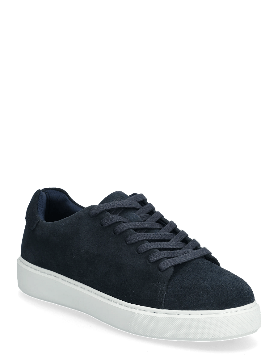 Jack & Jones - JFWSTOCKHOLM LEATHER SNEAKER NOOS - madala säärega - navy blazer - 0