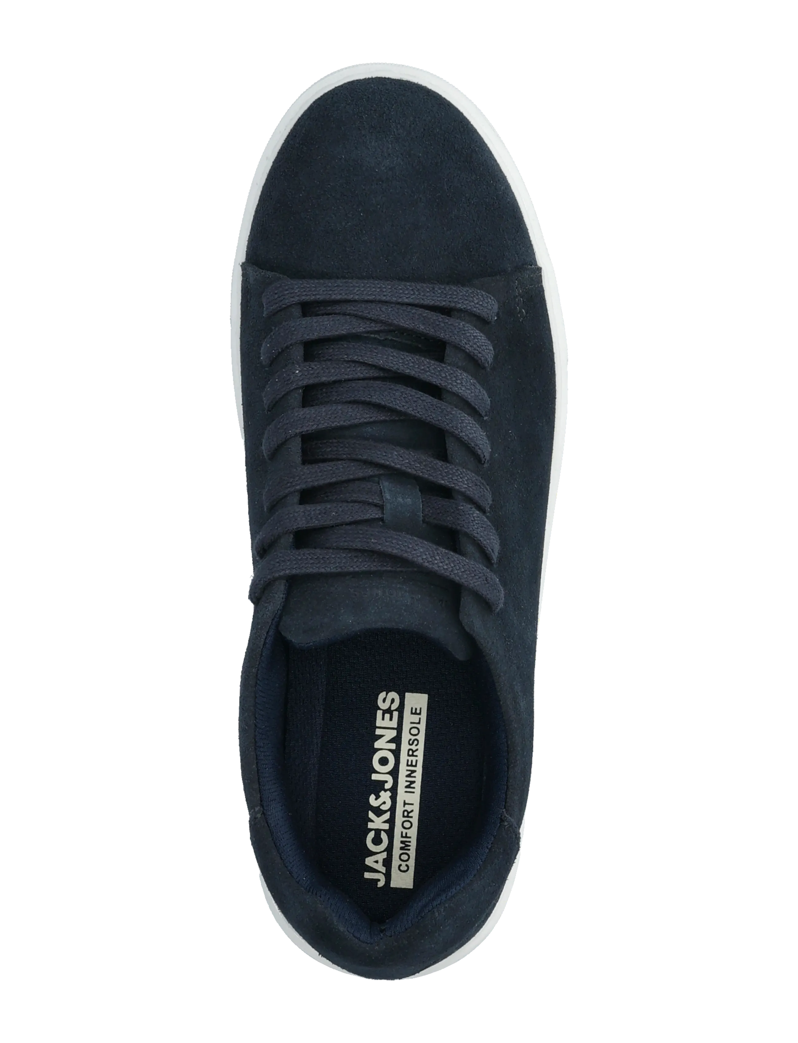 Jack & Jones - JFWSTOCKHOLM LEATHER SNEAKER NOOS - lave sneakers - navy blazer - 3