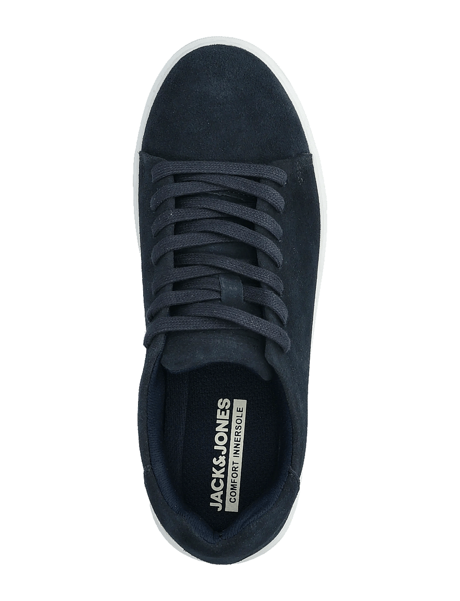 Jack & Jones - JFWSTOCKHOLM LEATHER SNEAKER NOOS - madala säärega - navy blazer - 3
