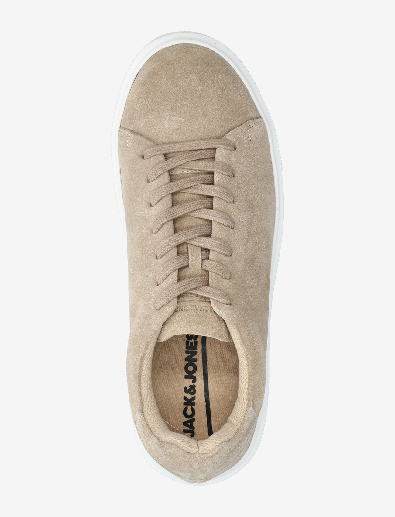 Jack & Jones - JFWSTOCKHOLM LEATHER SNEAKER NOOS - low tops - plaza taupe - 4